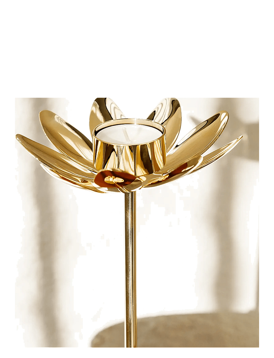 Hilke Collection - Candlestand Hilke X Moomin & Snorkmaiden - gold - 4