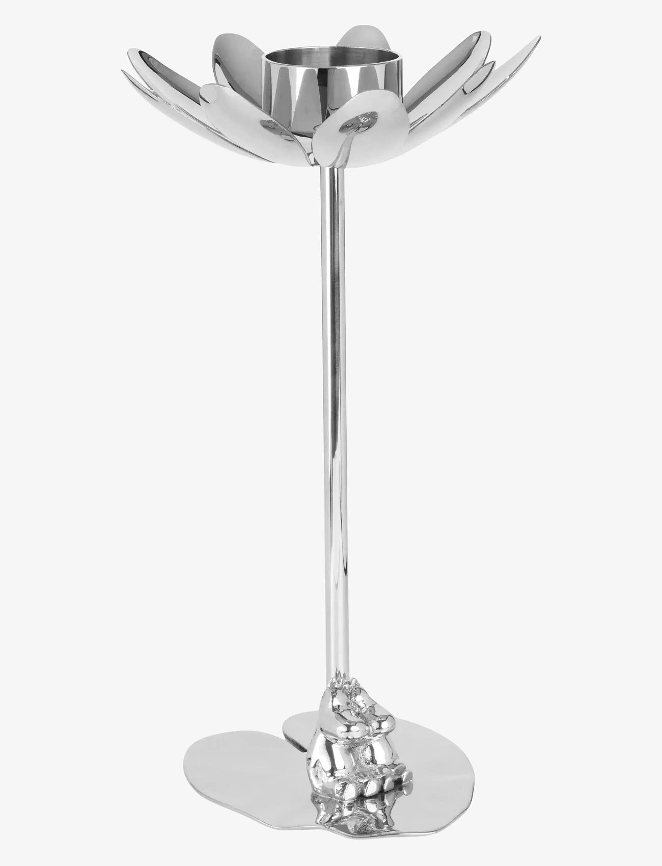 Hilke Collection - Candlestand Hilke X Moomin & Snorkmaiden - ljushållare - silver - 0