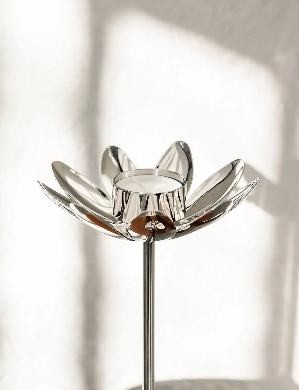 Hilke Collection - Candlestand Hilke X Moomin & Snorkmaiden - teelichthalter - silver - 4