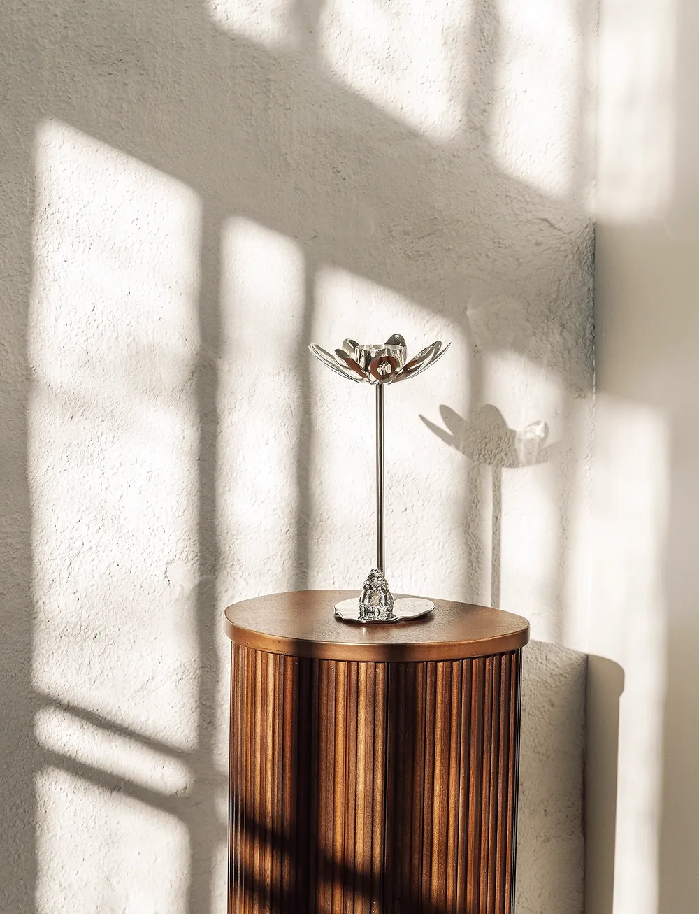 Hilke Collection - Candlestand Hilke X Moomin & Snorkmaiden - teelichthalter - silver - 5