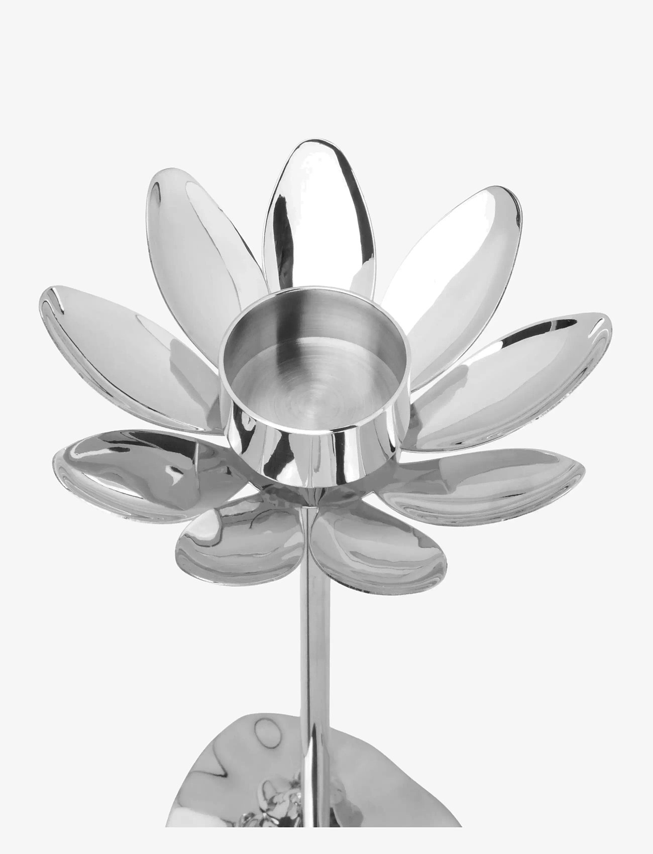 Hilke Collection - Candlestand Hilke X Moomin & Snorkmaiden - ljushållare - silver - 1