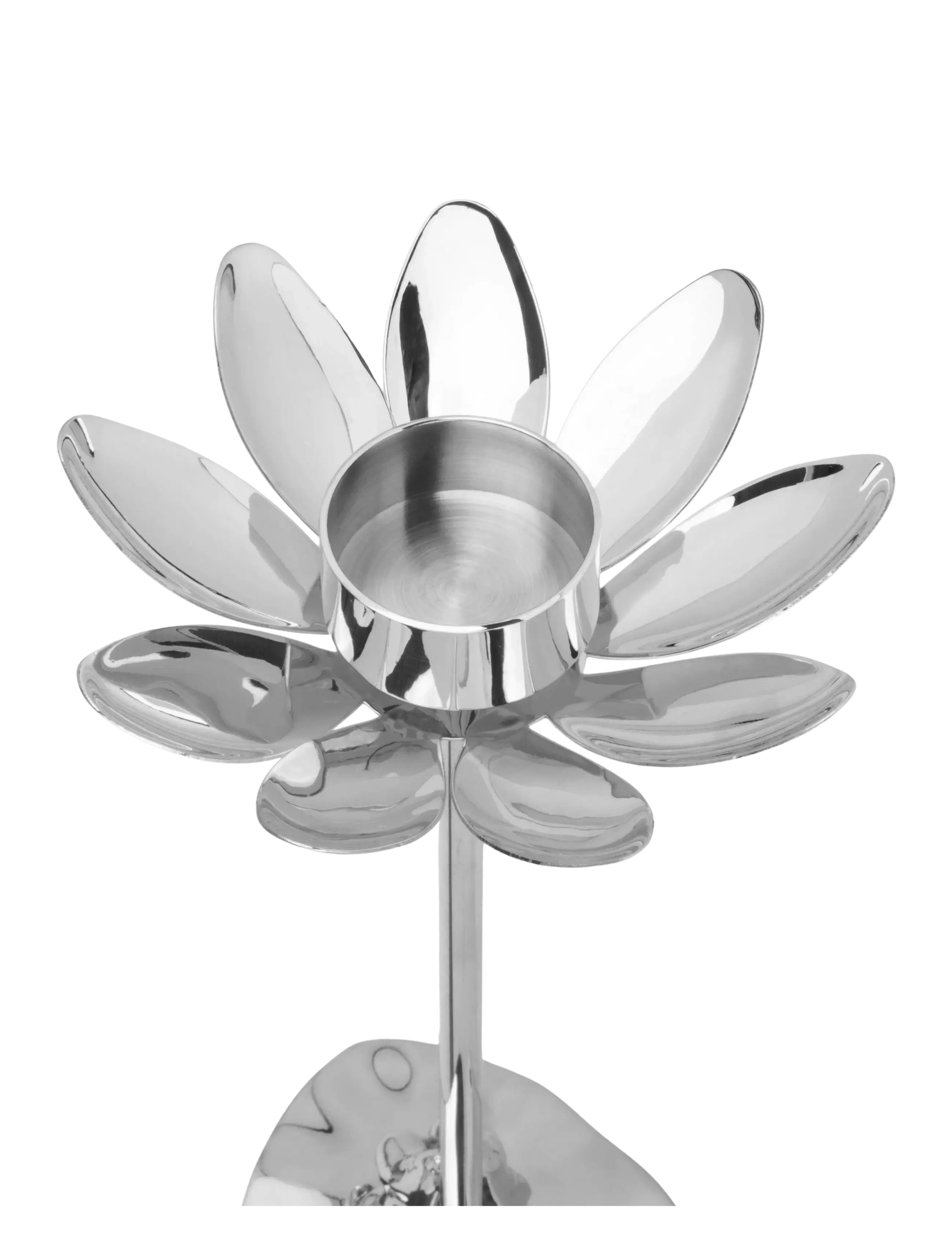 Hilke Collection - Candlestand Hilke X Moomin & Snorkmaiden - sprittkertahaldarar - silver - 2