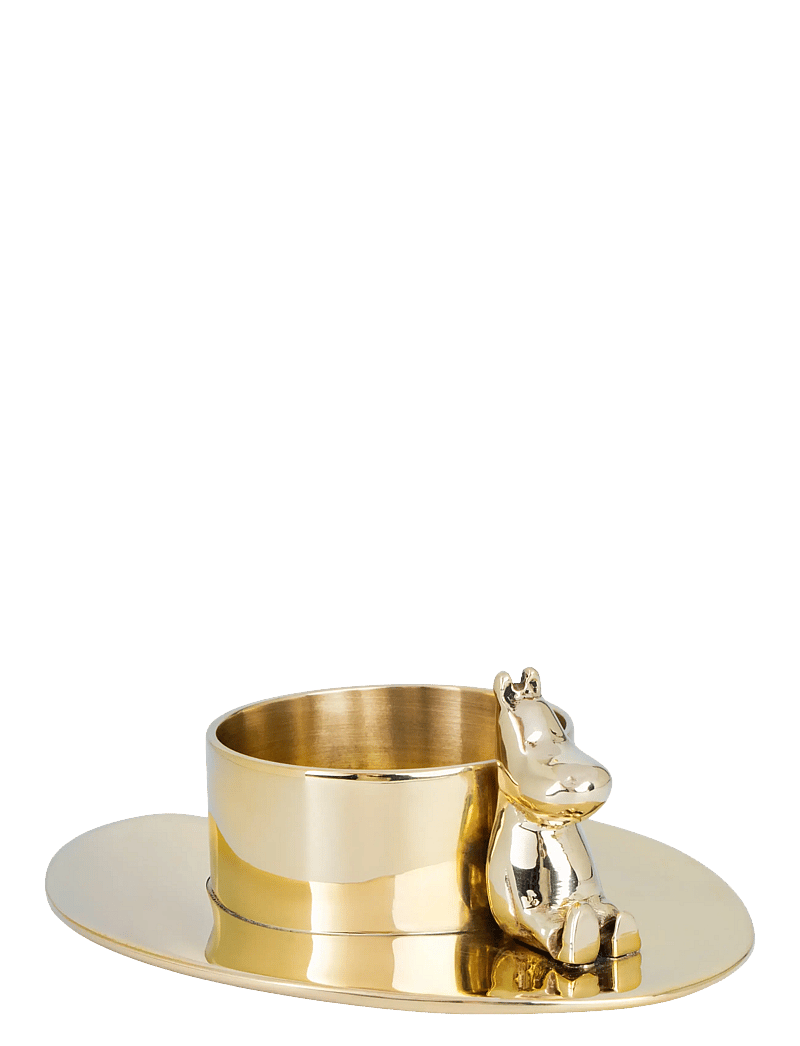 Hilke Collection - Candlestand Hilke X Moomin No.3 - teelichthalter - gold - 0
