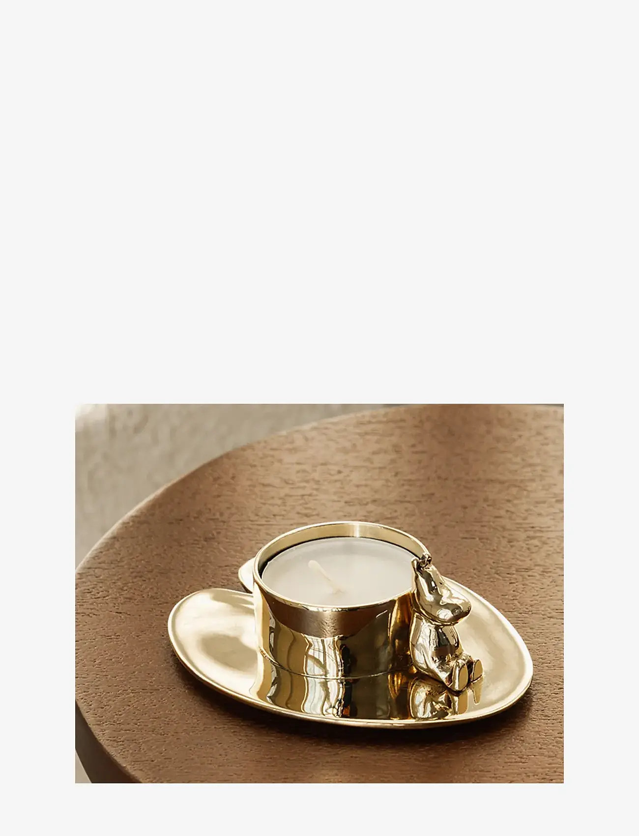 Hilke Collection - Candlestand Hilke X Moomin No.3 - teelichthalter - gold - 2