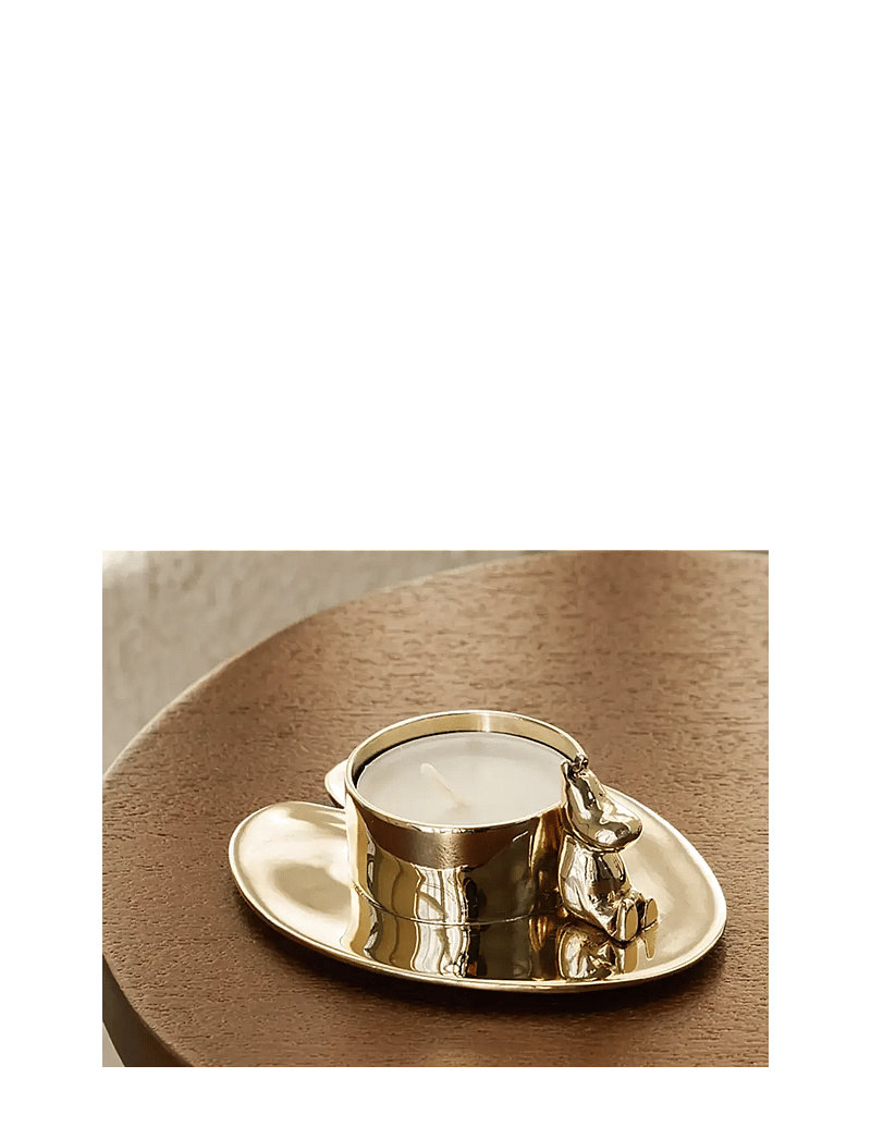Hilke Collection - Candlestand Hilke X Moomin No.3 - teelichthalter - gold - 2