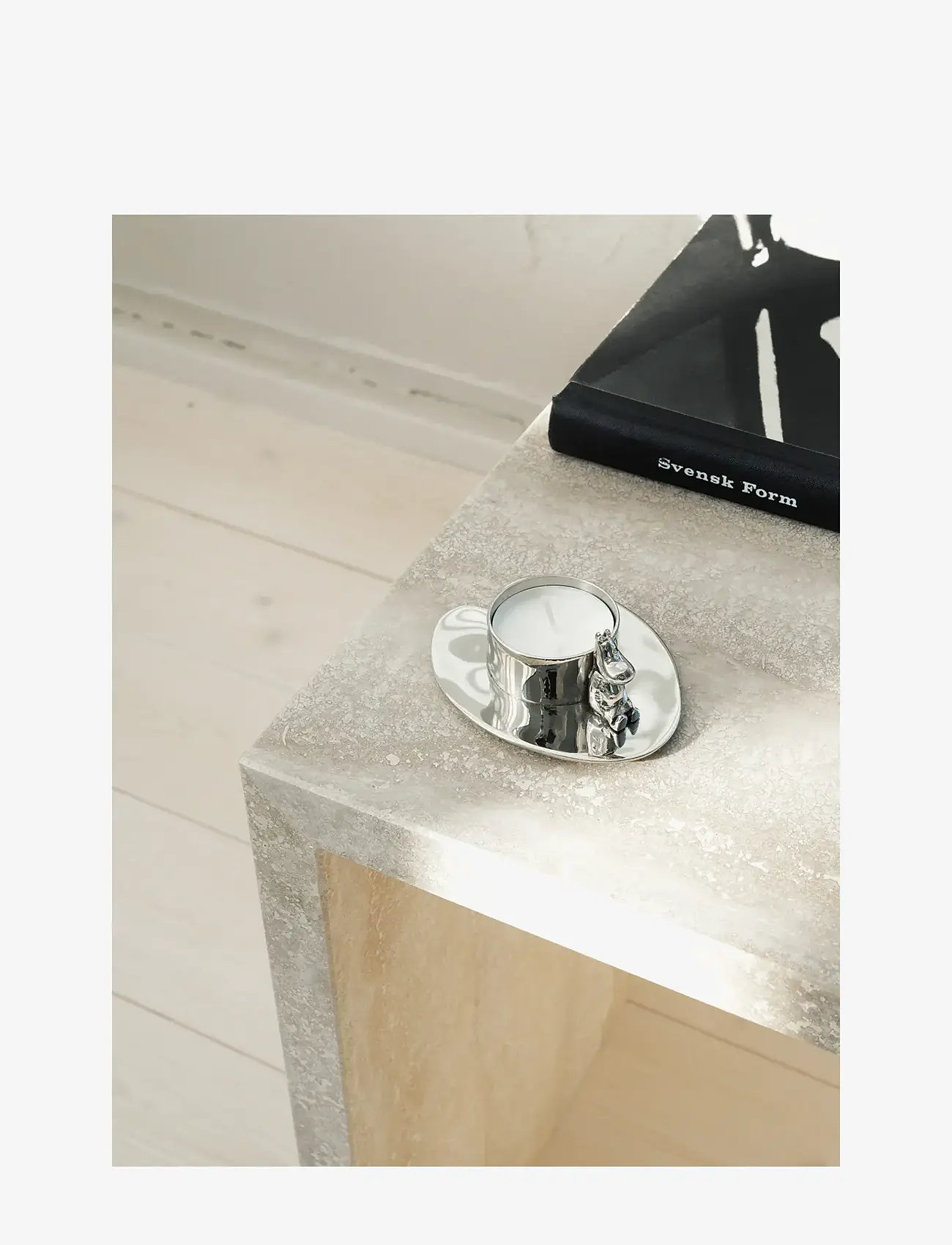 Hilke Collection - Candlestand Hilke X Moomin No.3 NP - tealight holders - silver - 1