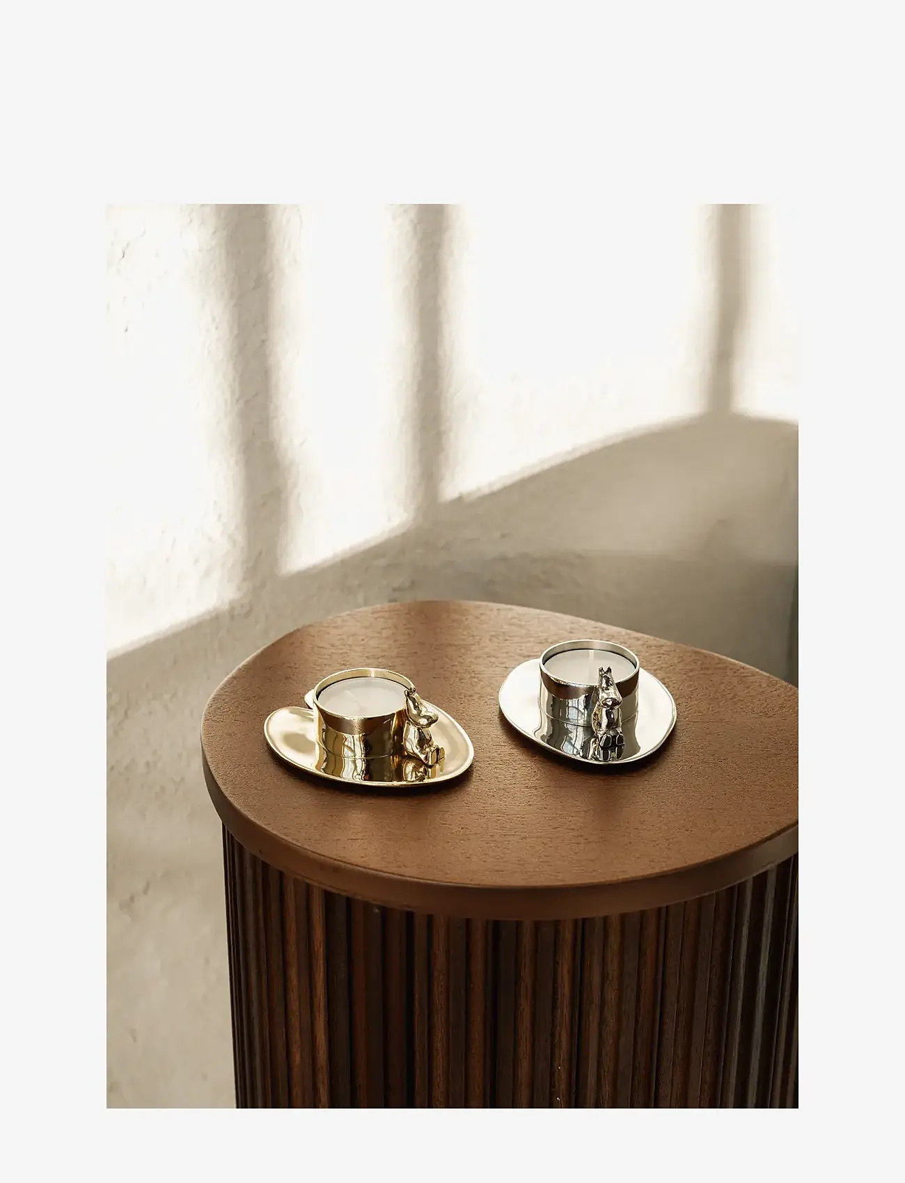 Hilke Collection - Candlestand Hilke X Moomin No.3 NP - tealight holders - silver - 2