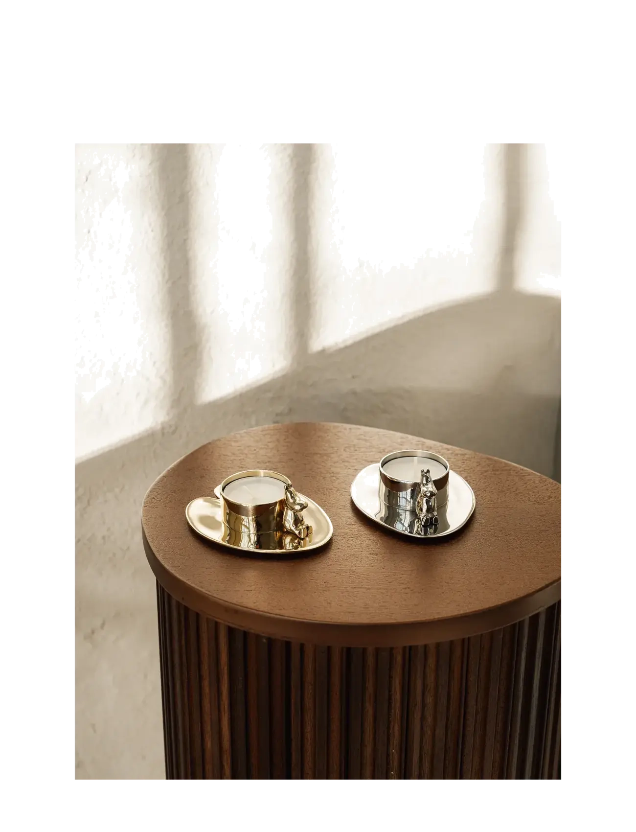 Hilke Collection - Candlestand Hilke X Moomin No.3 NP - sprittkertahaldarar - silver - 2