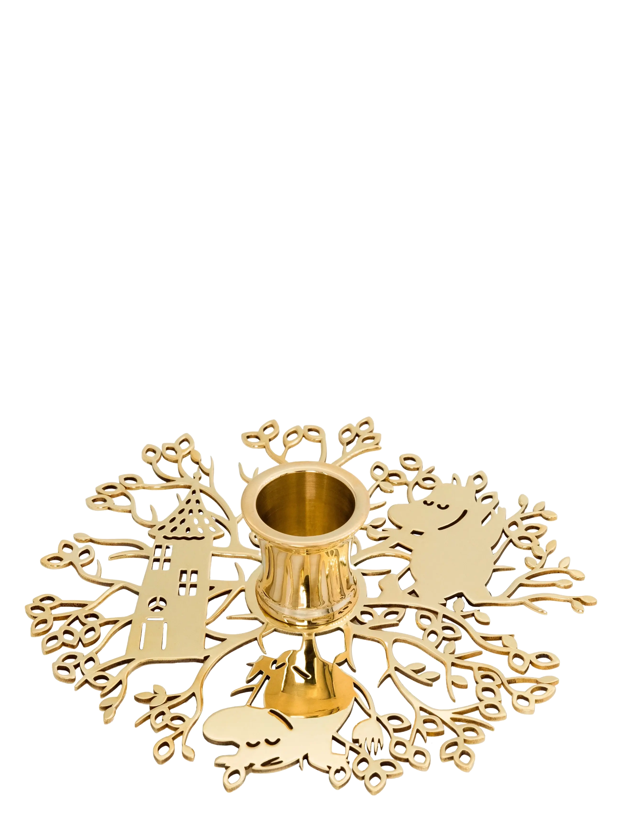 Hilke Collection Candlestand Hilke X Moomin No.1 - Nyheder - GOLD / gold