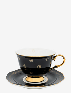 cup with saucer - Anima Gemella Nero, Hilke Collection