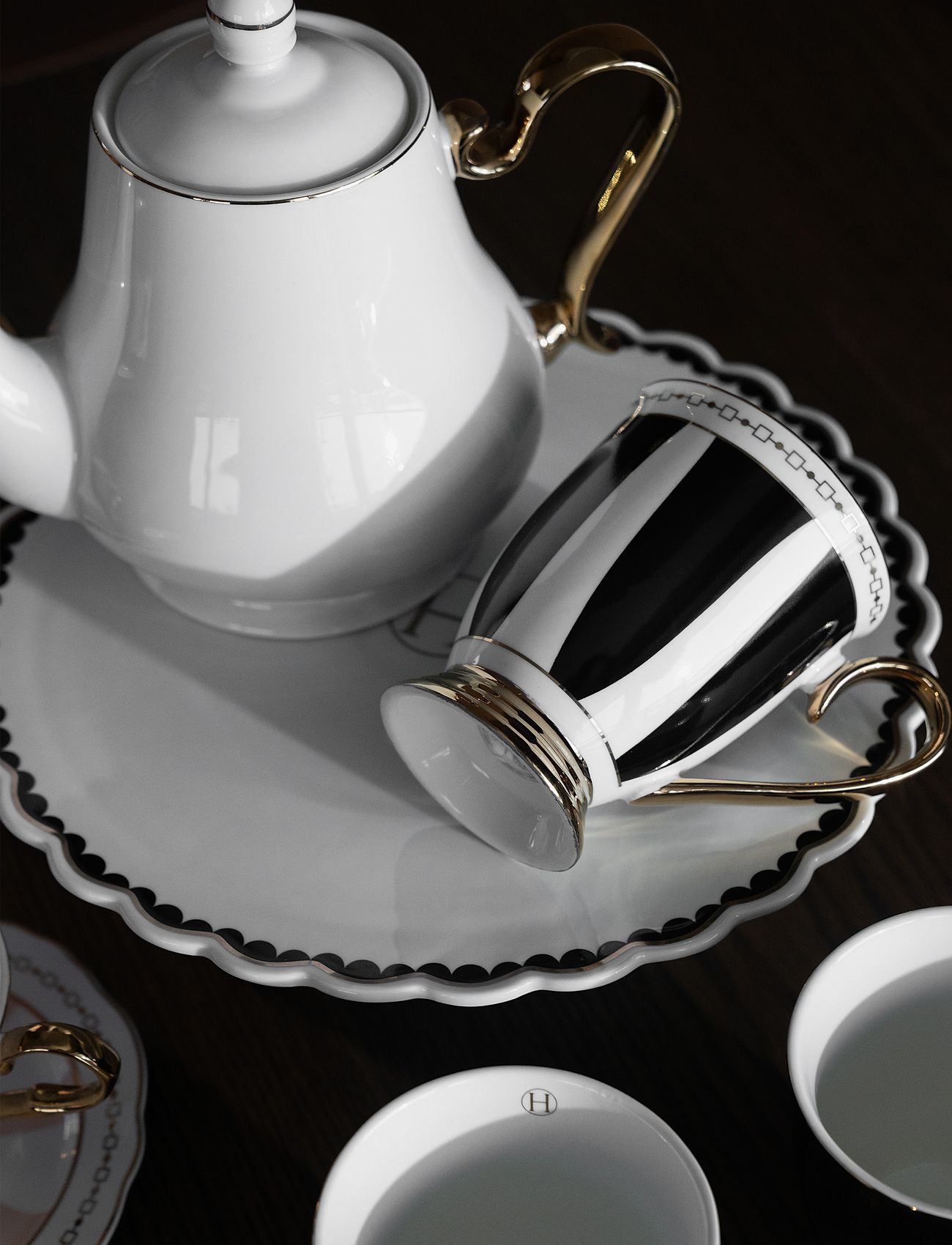 Hilke Collection - Cake Stand - Lignano Sabbiadoro, Black - kuchenplatten - mix - 1