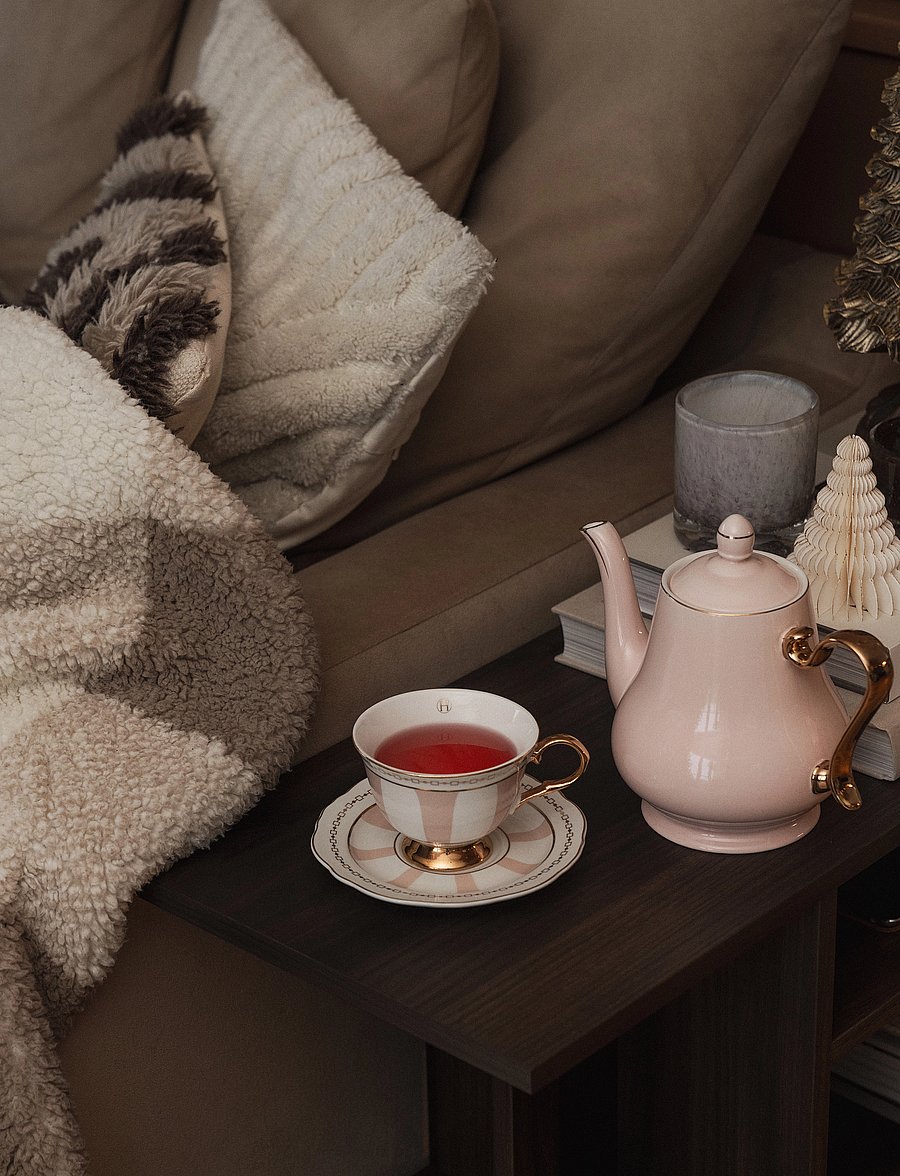 Hilke Collection - Cup with saucer - Strisce Pink - teetassid - mix - 2