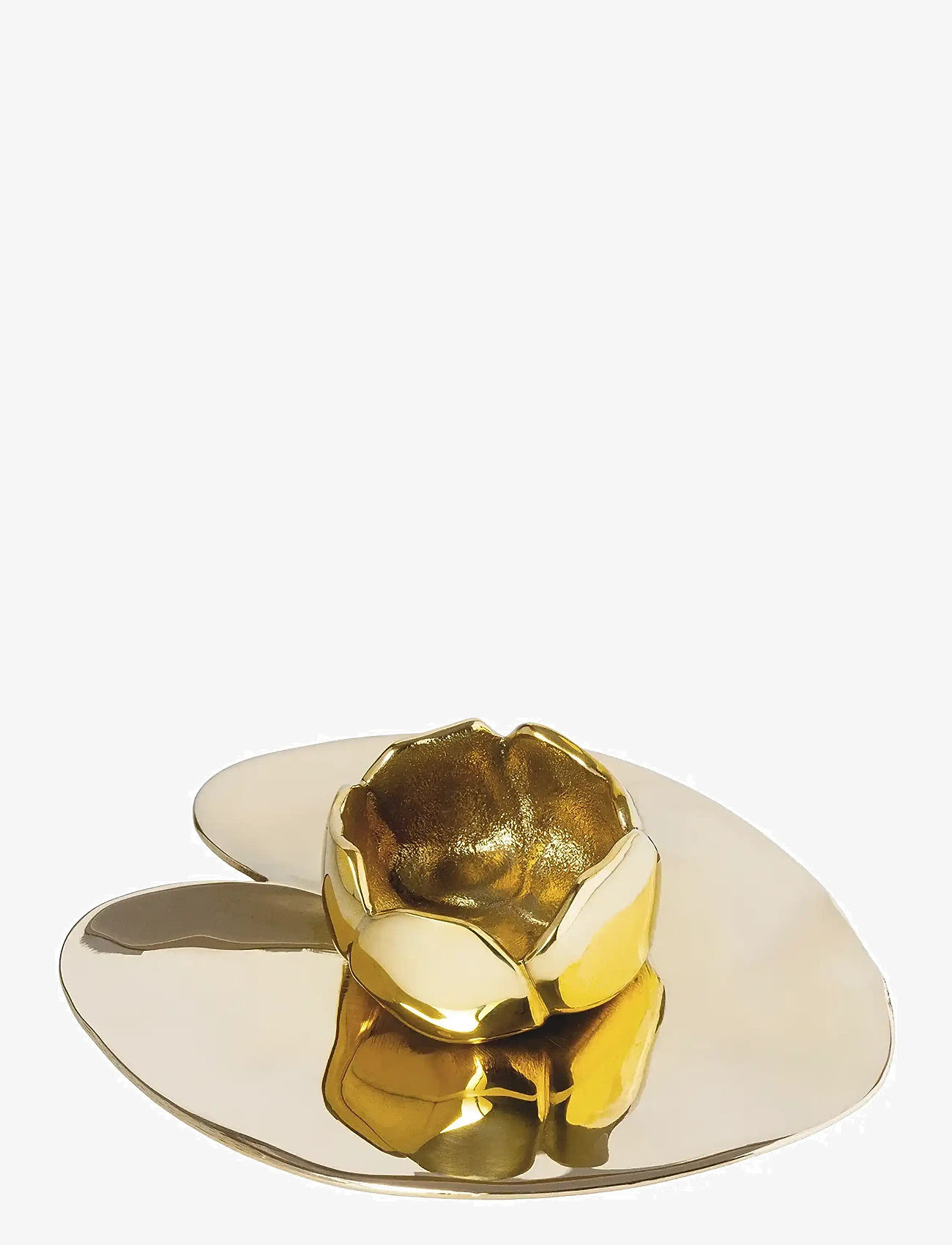 Hilke Collection - Candlestand Ninfea Piccola - teelichthalter - gold - 0