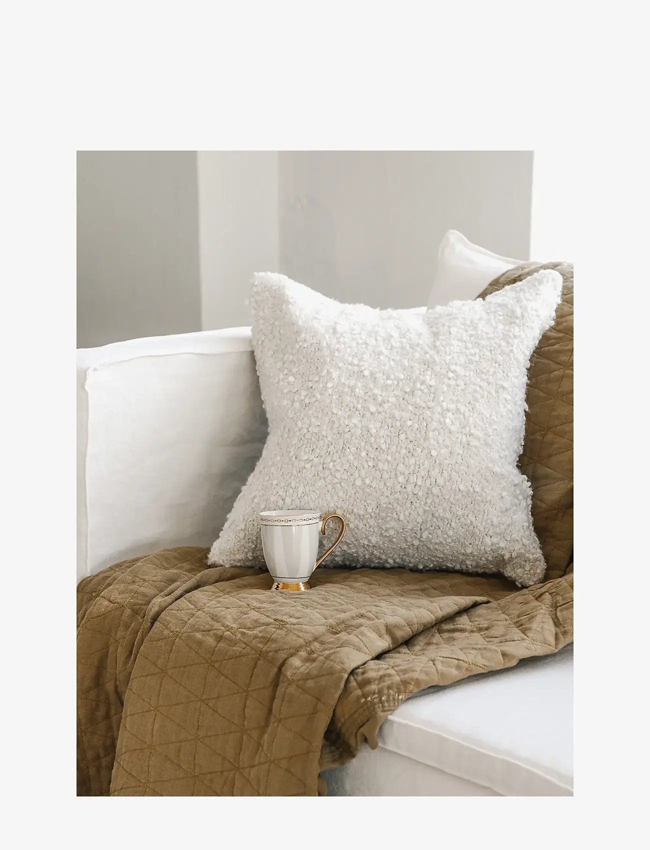 Hilke Collection - Mug- Strisce Tortora - coffee cups - greige - 1