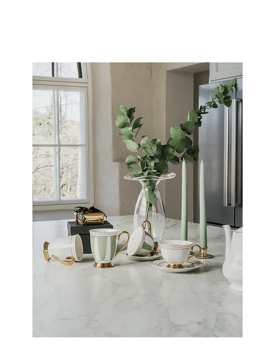 Hilke Collection - Mug- Strisce Tortora - kaffetassen - greige - 2