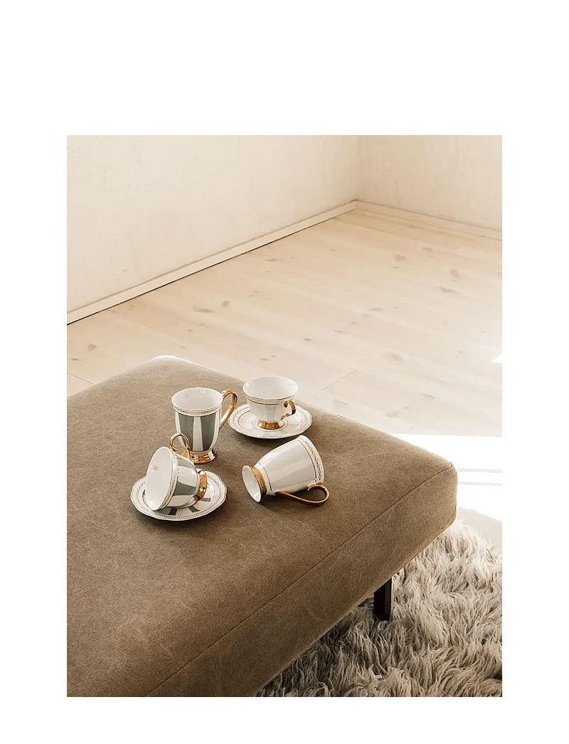 Hilke Collection - Mug- Strisce Tortora - kubki do kawy - greige - 3