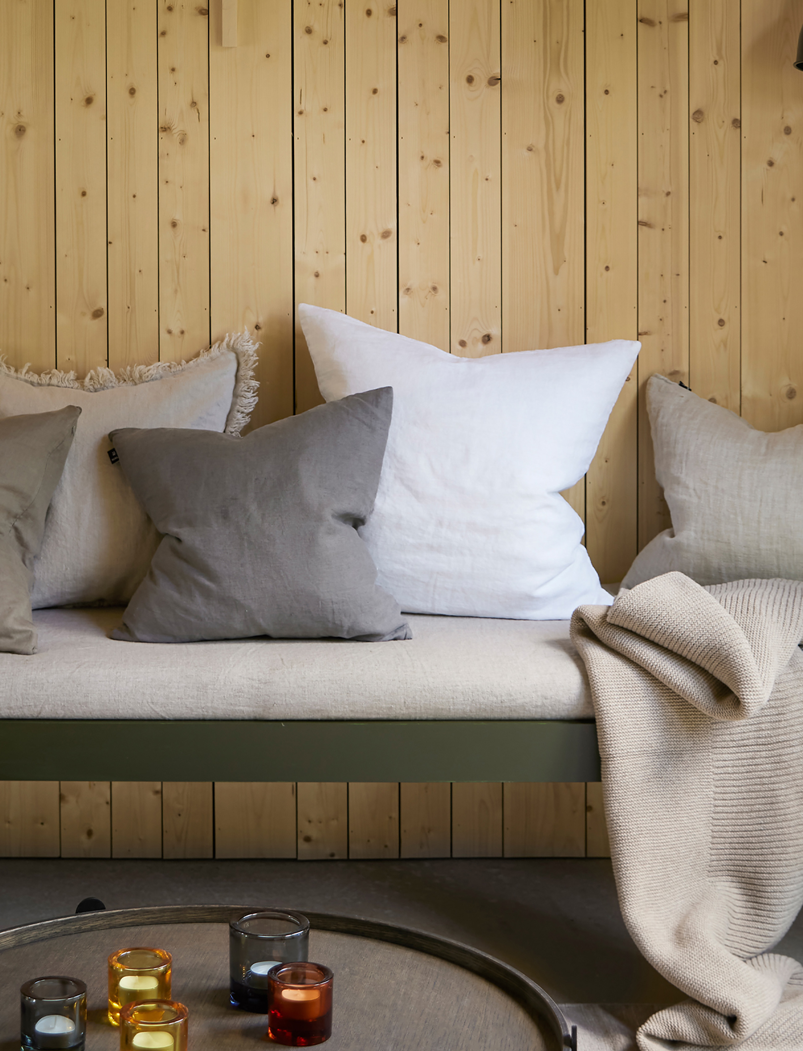 Himla - Sunshine Cushion Cover - padjakatted - charcoal - 2
