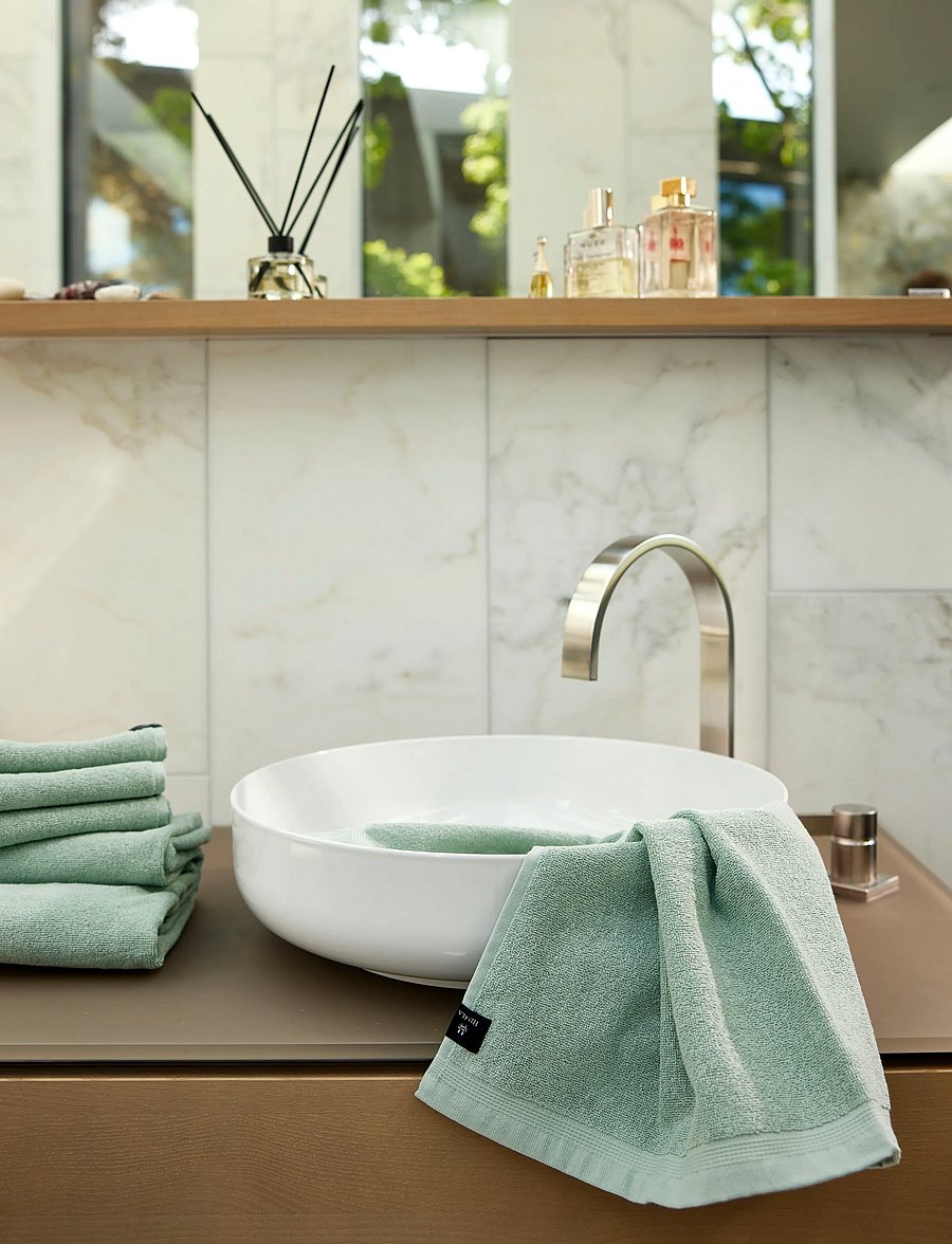 Himla - Lina Towel - badetücher - aqua - 2