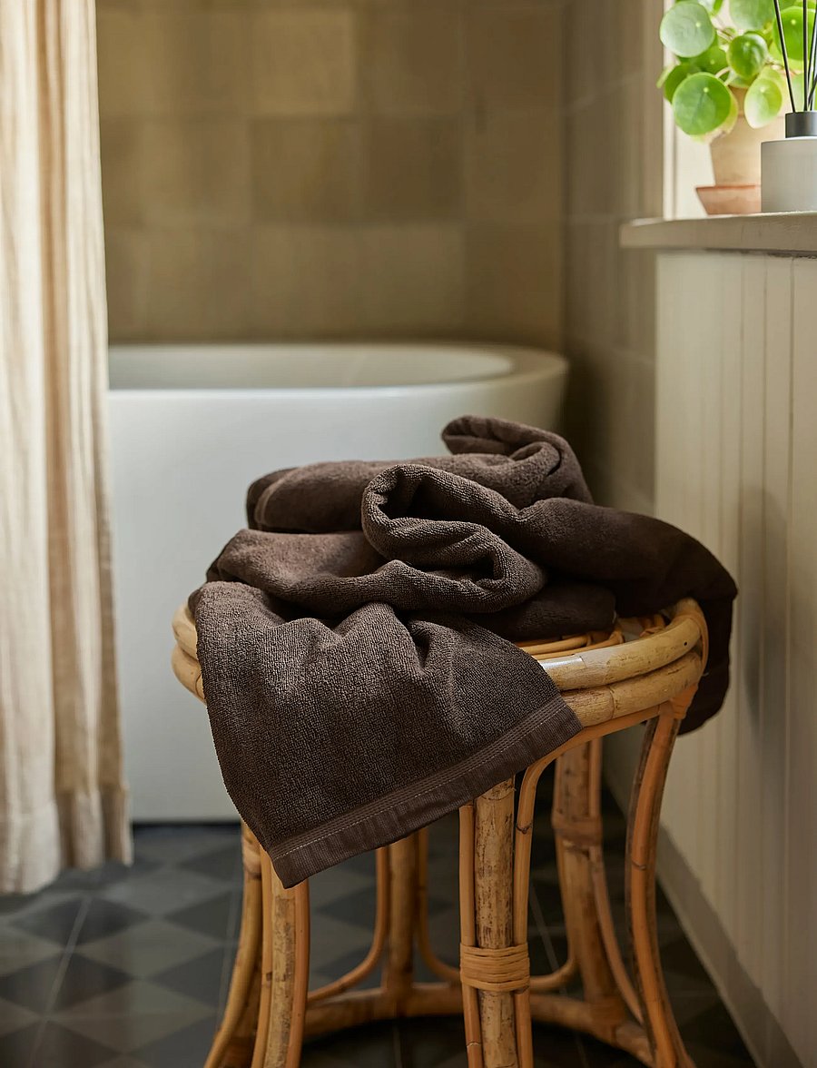 Himla - Lina Towel - saunalinad - chocolate - 2