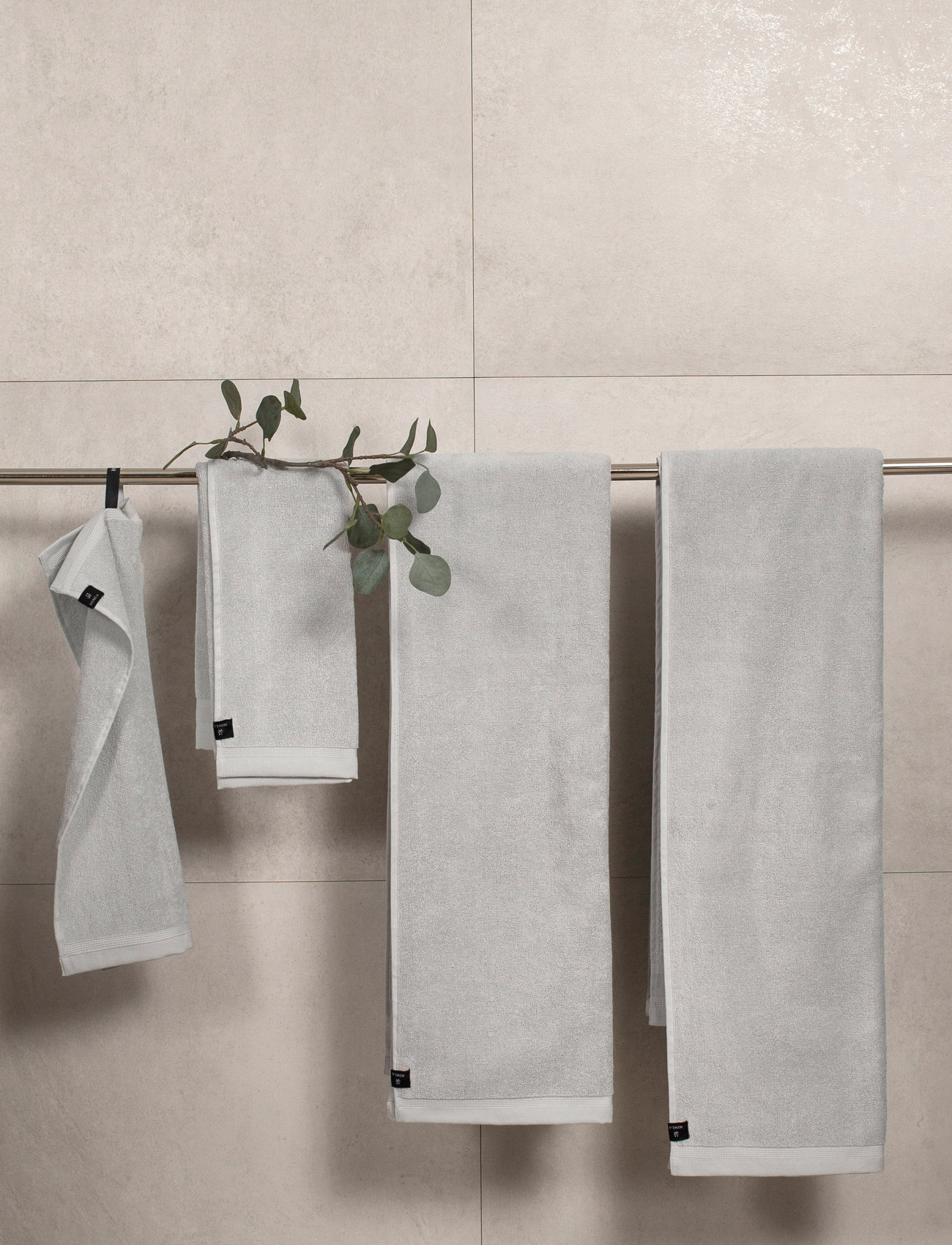 Himla - Lina Guest Towel - håndklæder - clean - 1