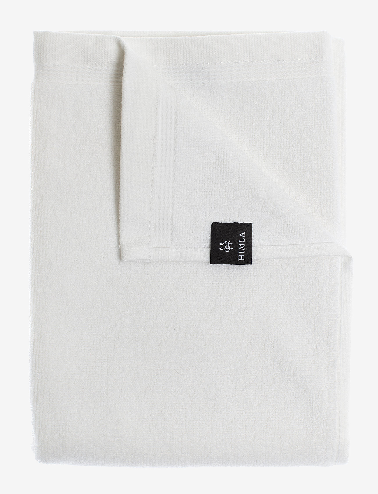 Himla - Lina Guest Towel - håndklæder - white - 0