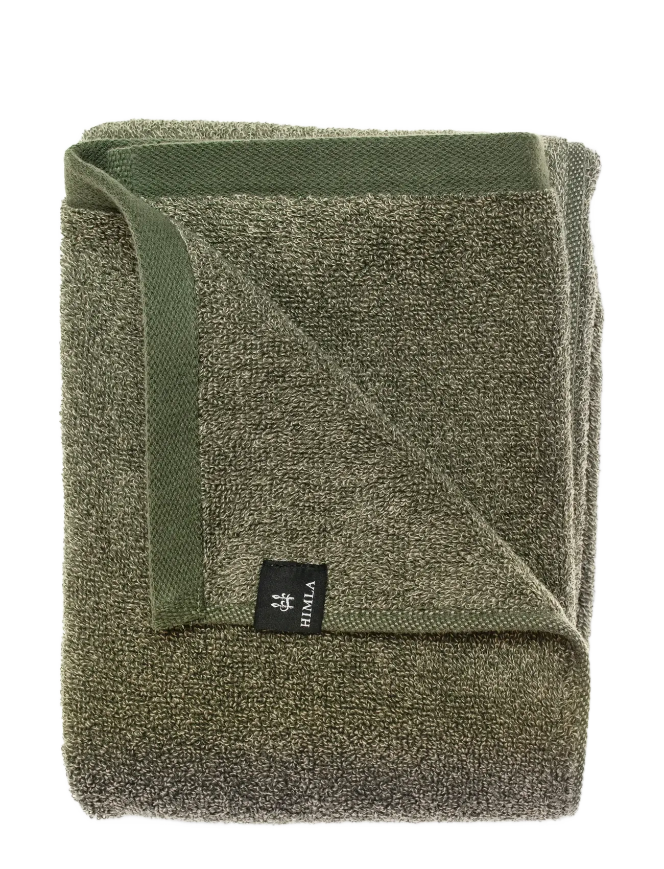 Himla Maurice Towel, Bath Håndklæde, Grøn, Str: 30X50CM