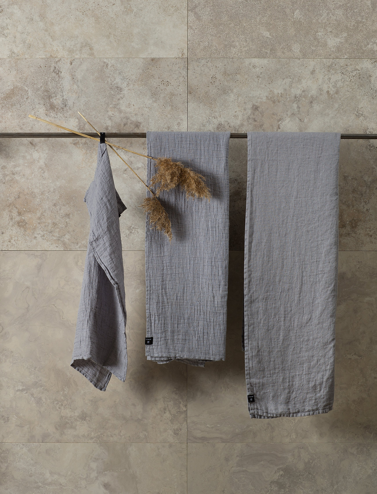 Himla - Fresh Laundry towel 2 pack - silver - 1