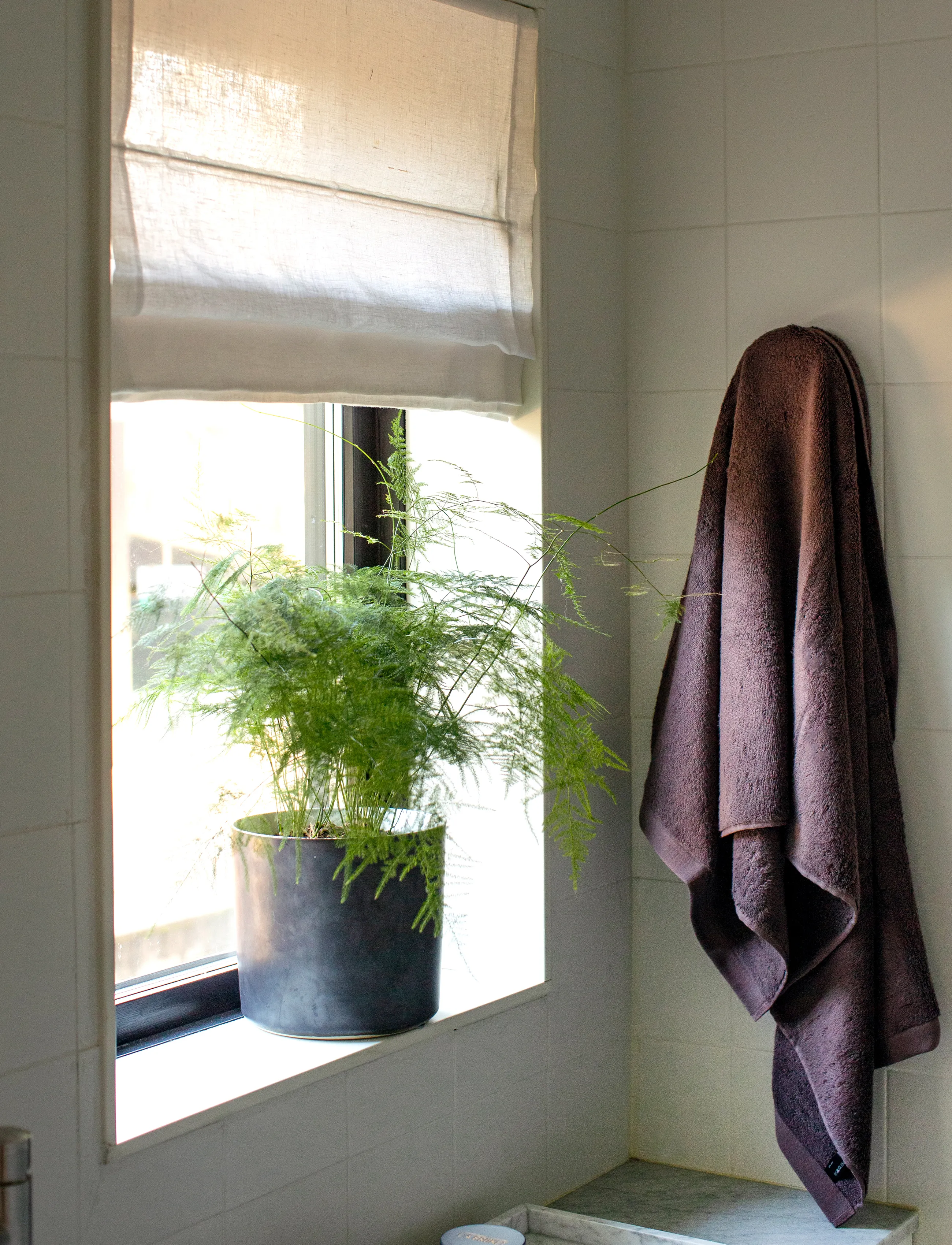 Himla Maxime-Håndklæde, 50X70 cm, Bathroom Textiles, Braun - Towels, Homeware