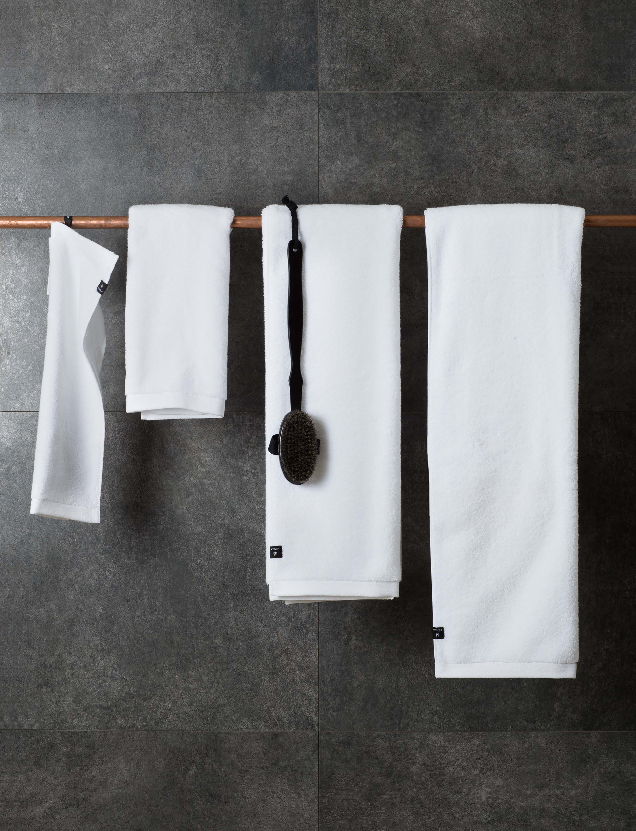Himla Maxime-Håndklæde, 100X150 cm, Bathroom Textiles, Weiß - Towels, Homeware