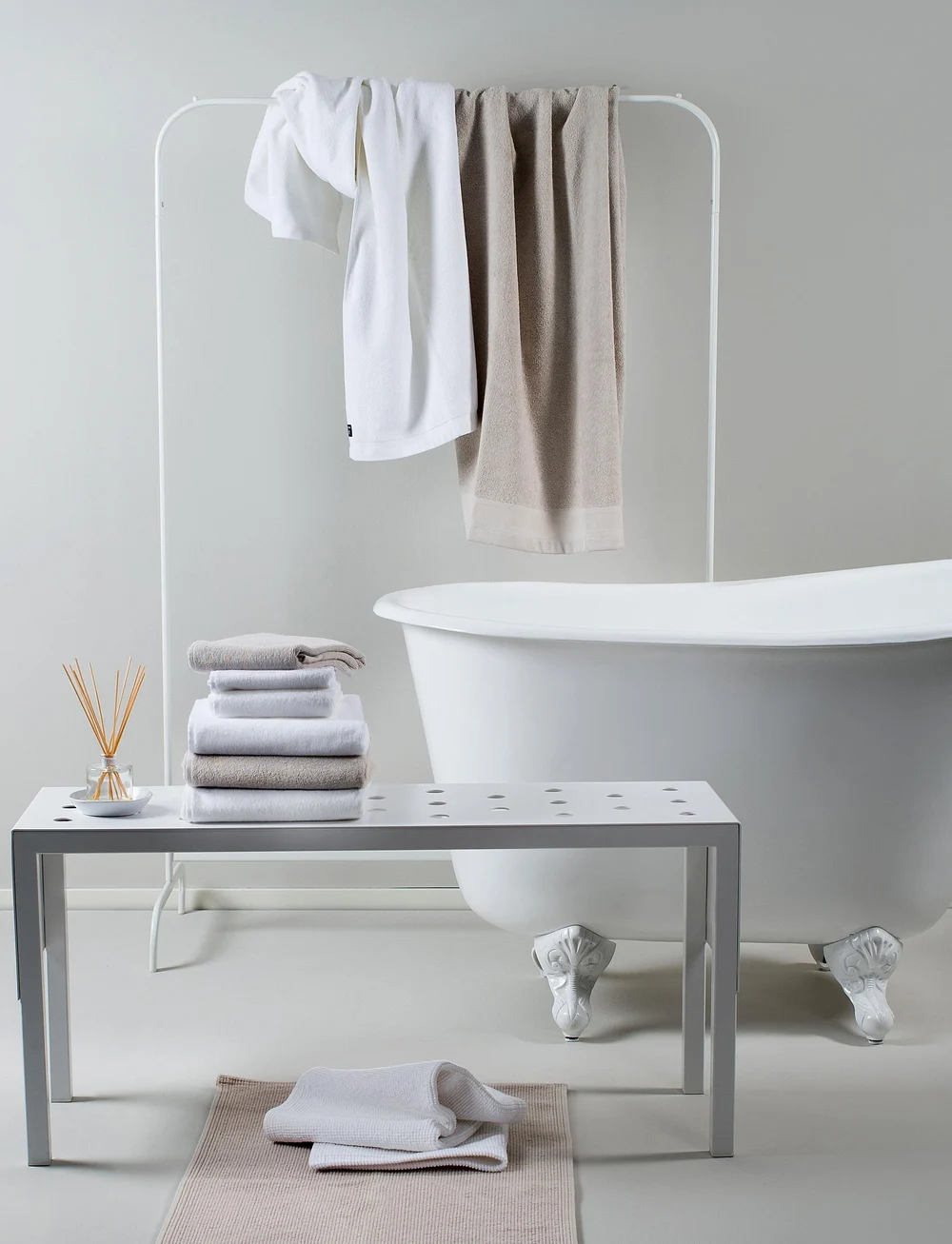 Himla - Love Bath Mat - badematten - mother of pearl - 2