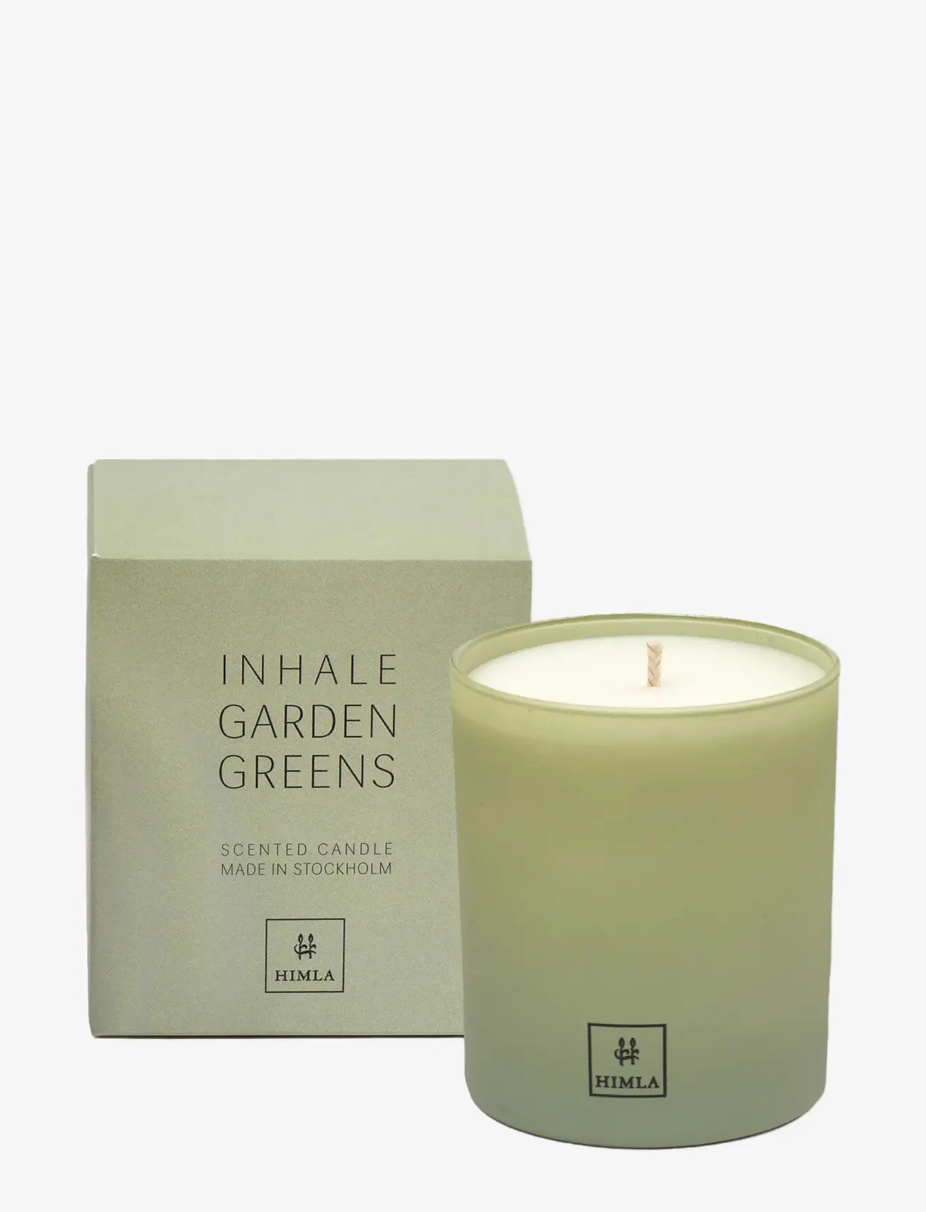 Himla - Inhale Scented Candle - mellem 200-500 kr - garden greens - 1
