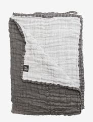 Himla - Hannelin Bedspread - sengetæpper - charcoal/white - 0