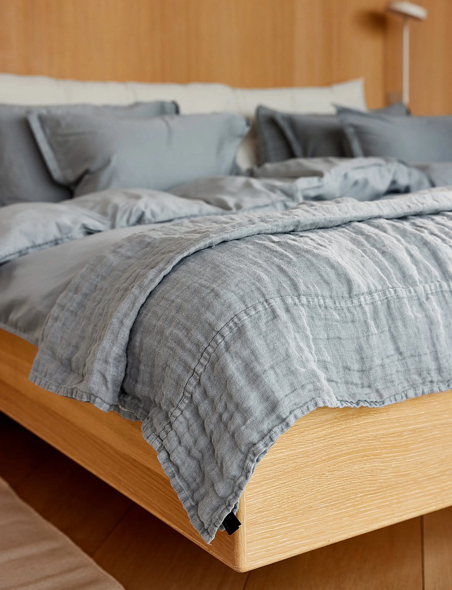 Himla - Hannelin Bedspread - tagesdecken - cloudy sky - 2