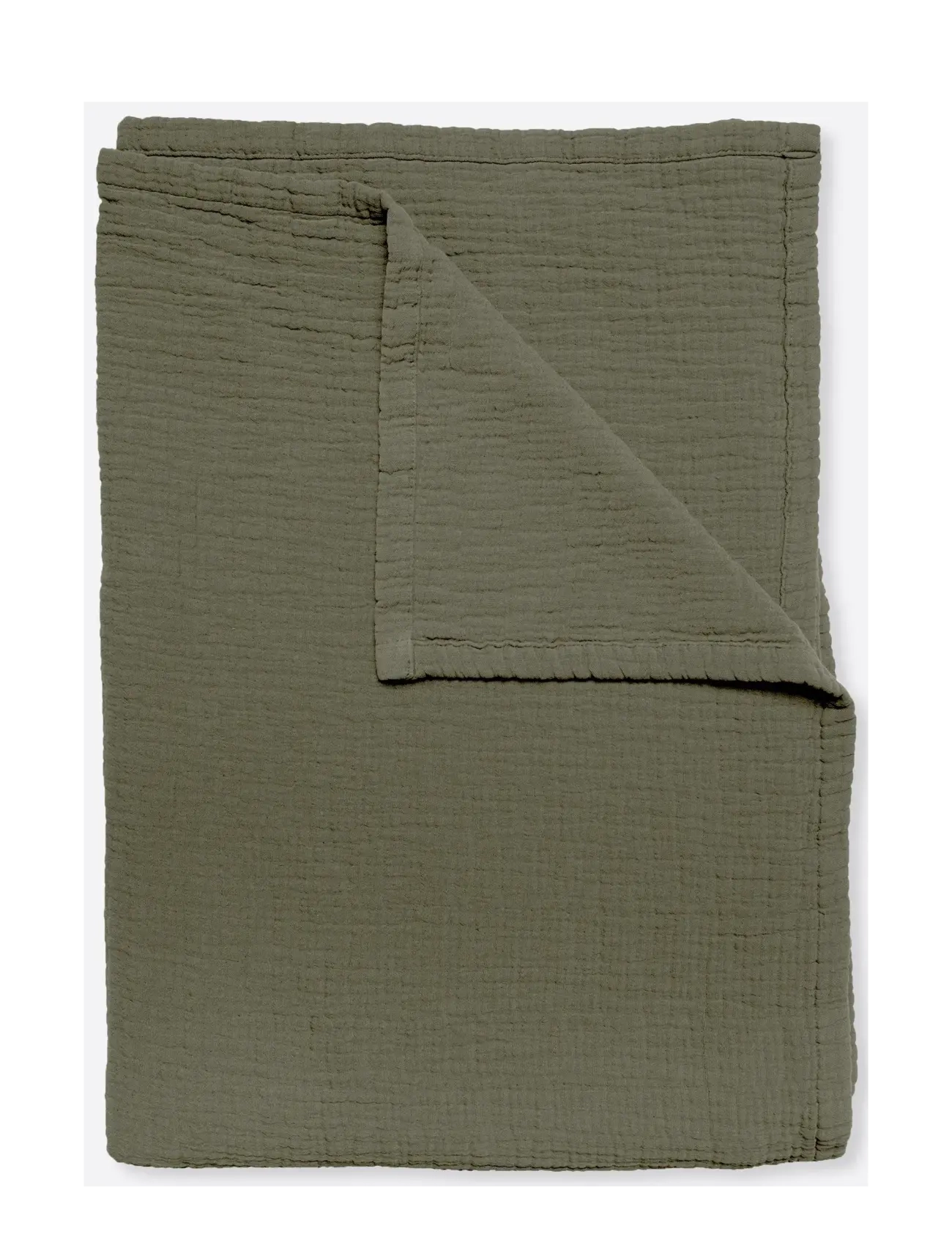 Himla Denise Bedspread - Sovrumstextilier - KHAKI / khaki/green