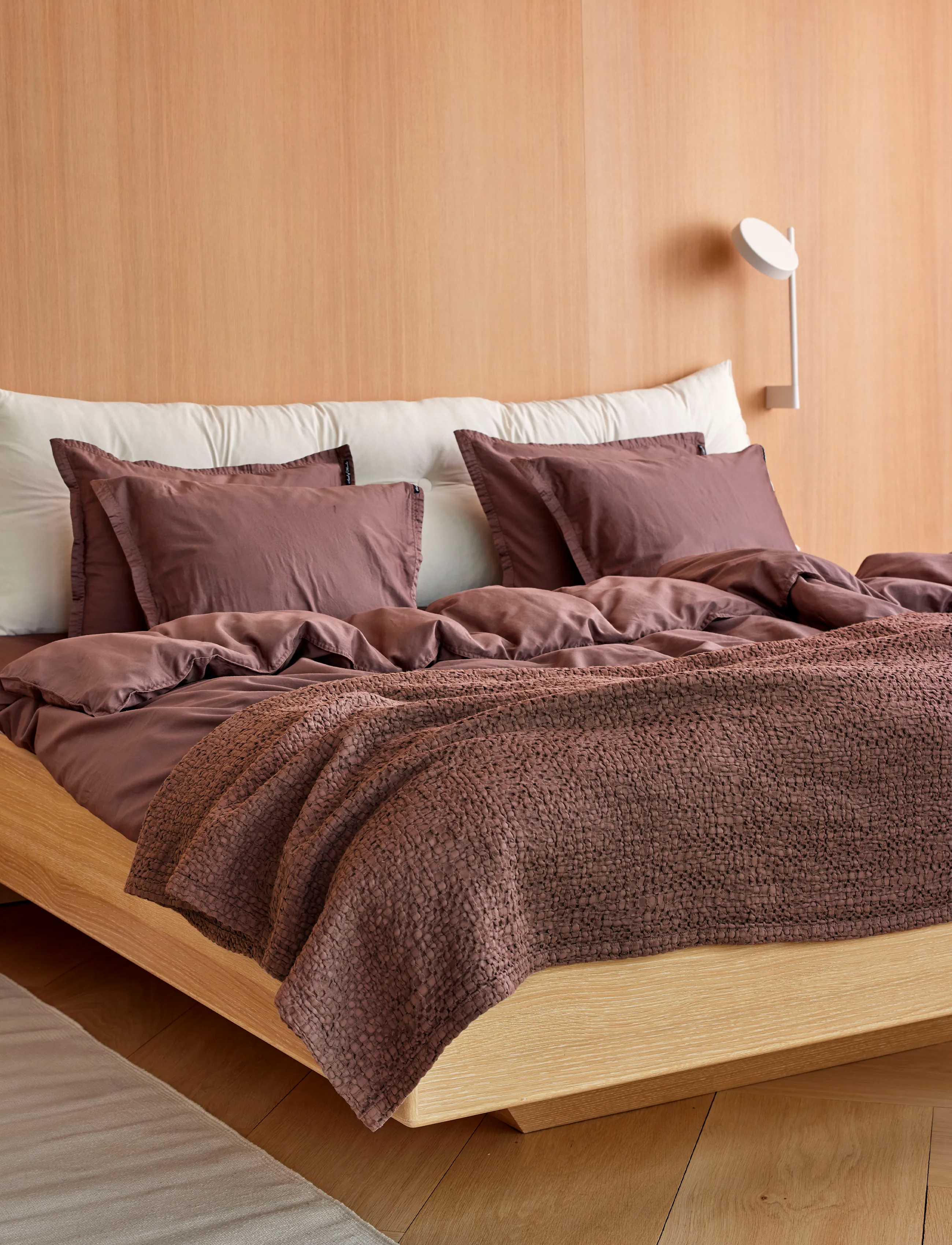 Himla - Dani Bedspread - voodikatted - prune - 2