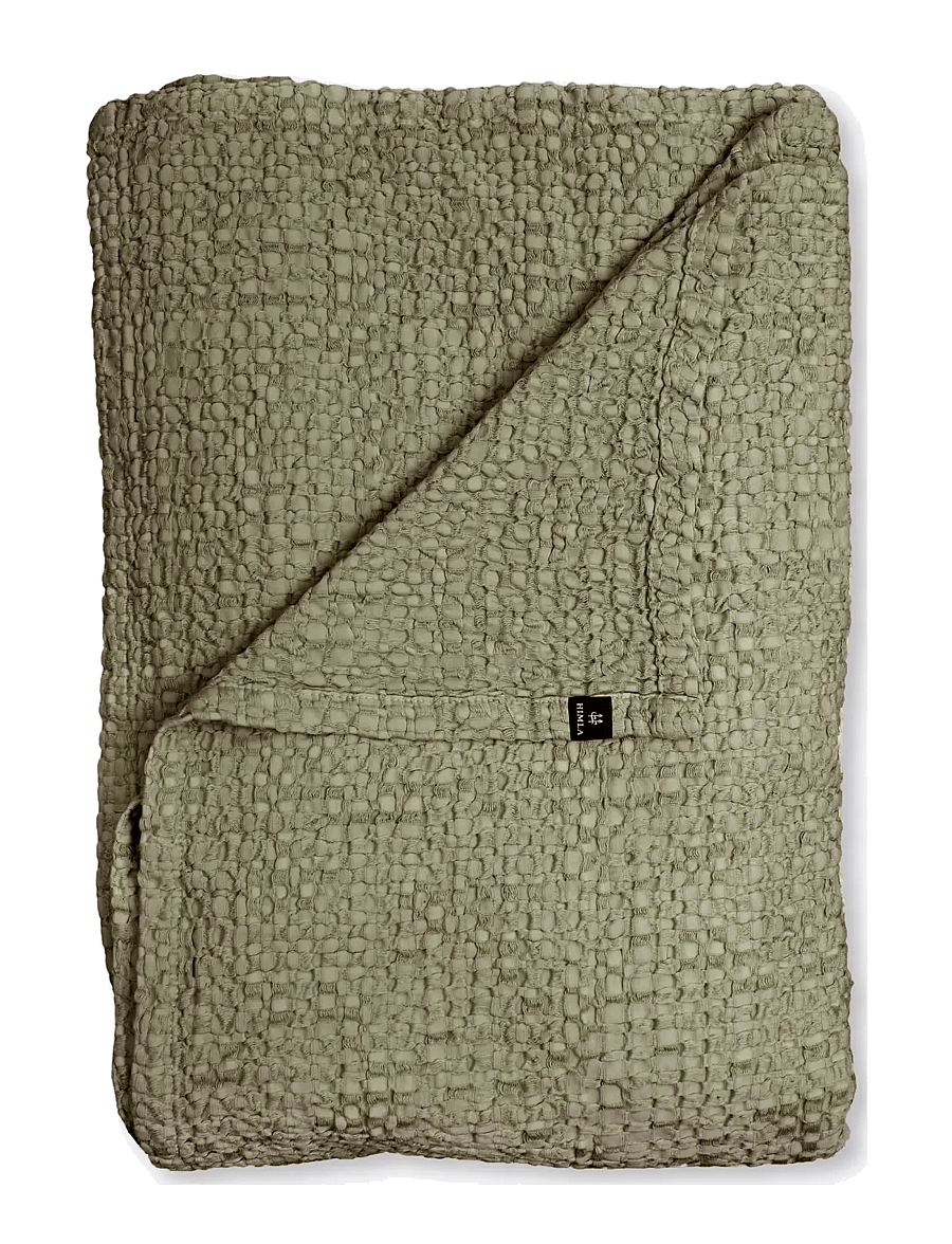 Himla - Dani Bedspread - tagesdecken - sage - 0