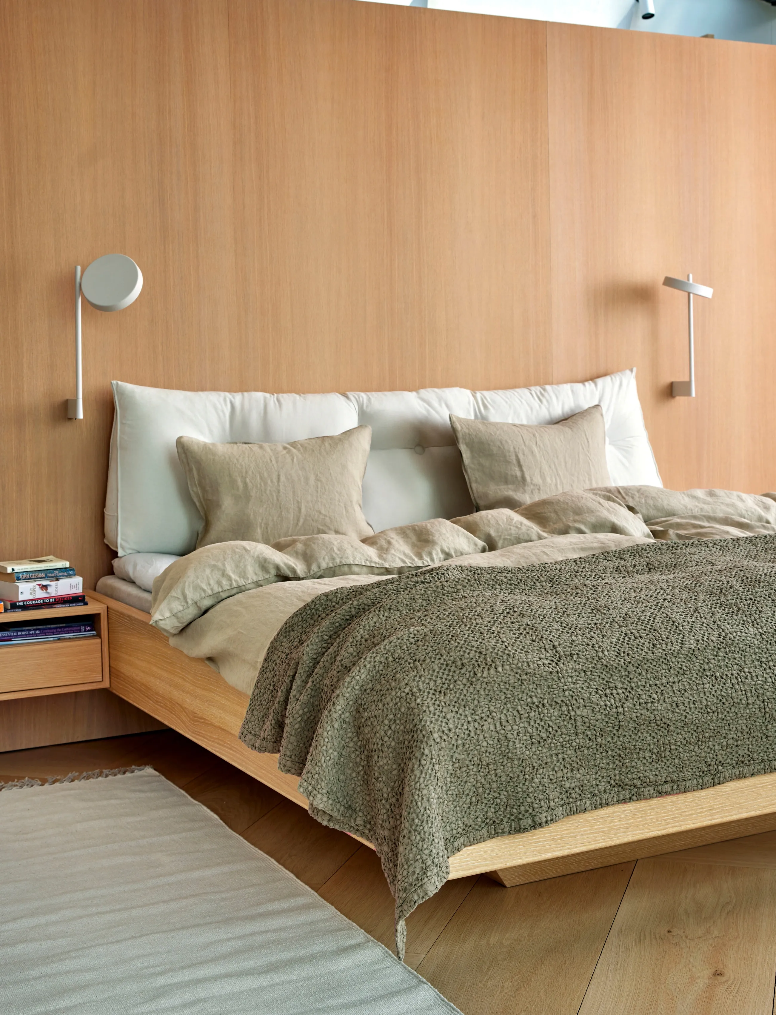 Himla - Dani Bedspread - rúmteppi - sage - 1
