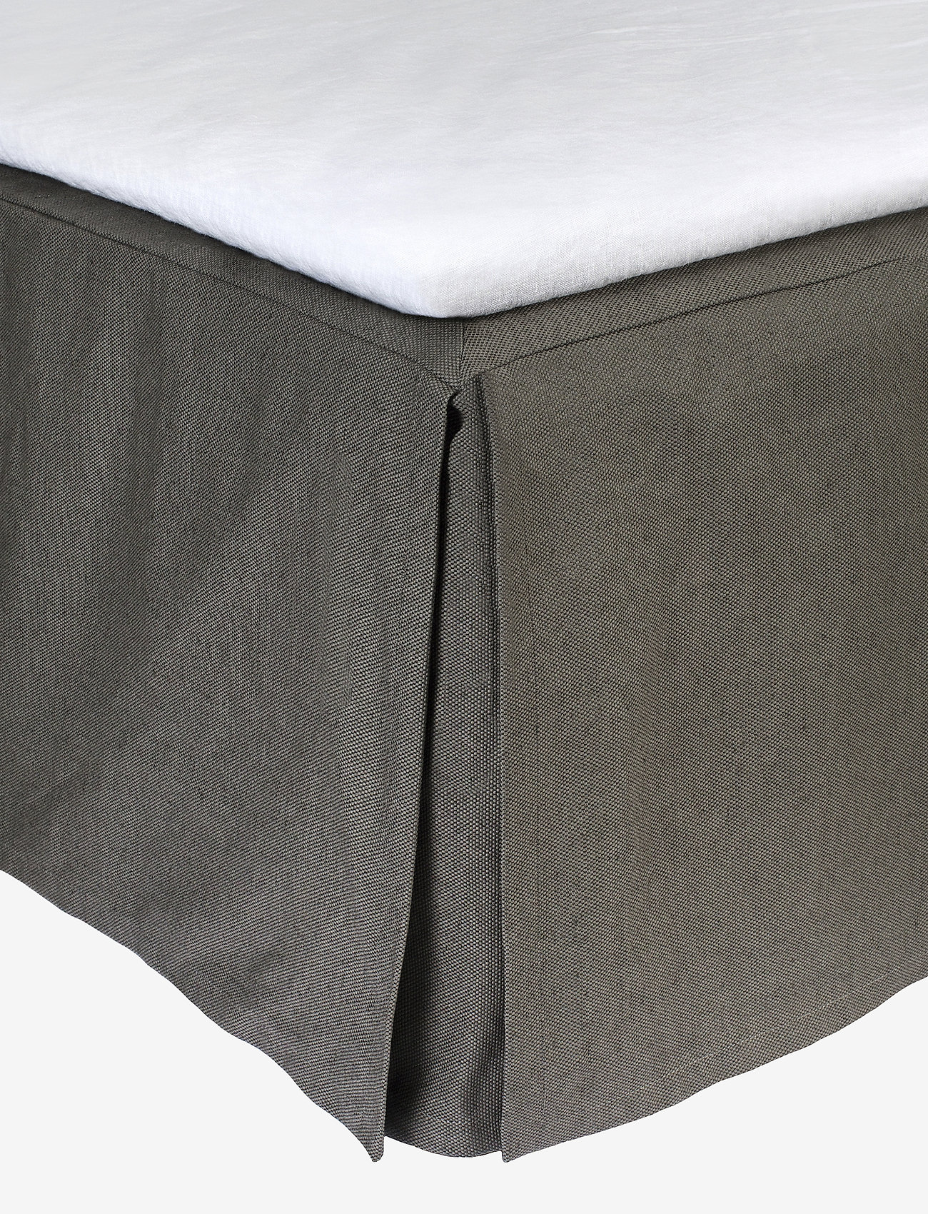 Himla - Weeknight Bed skirt - bettröcke - charcoal - 0
