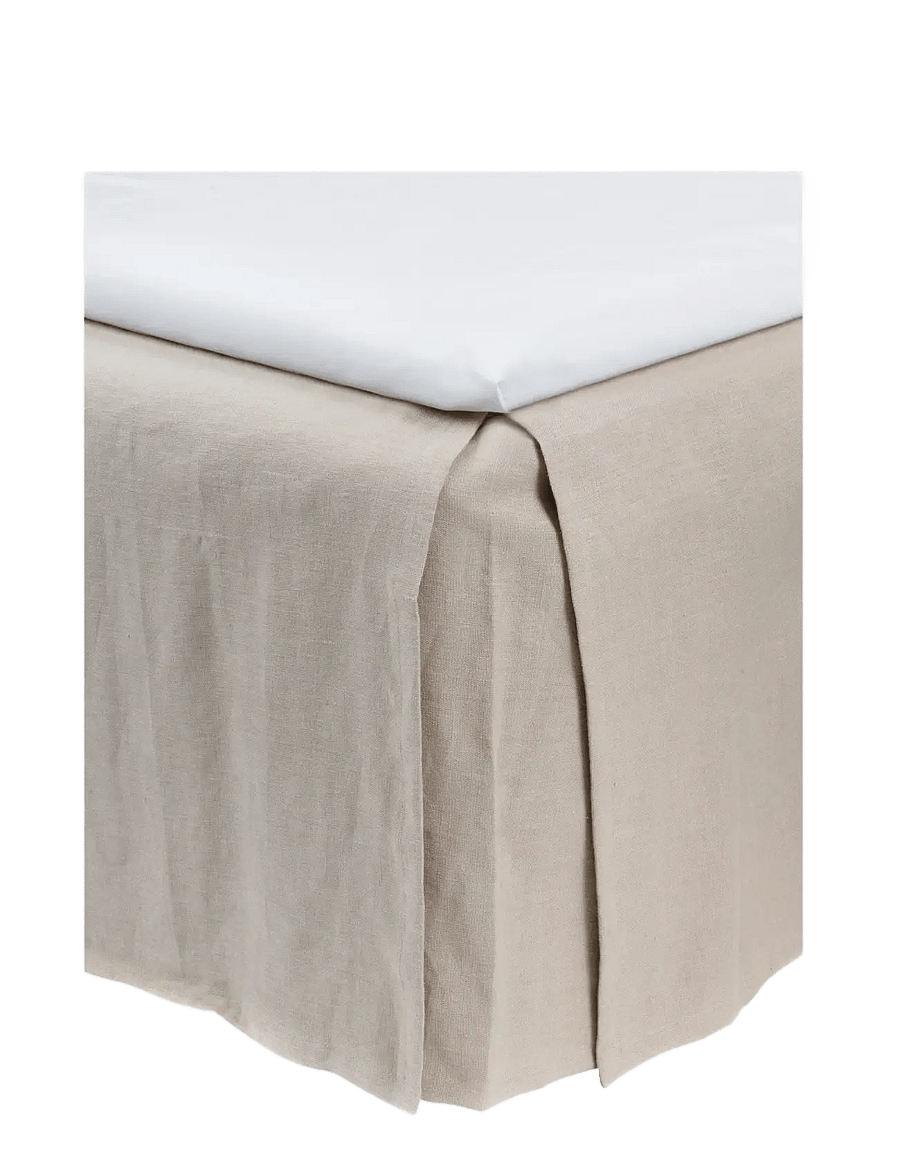 Himla - Miramar Bed Skirt - vooditekstiilid - greige - 0