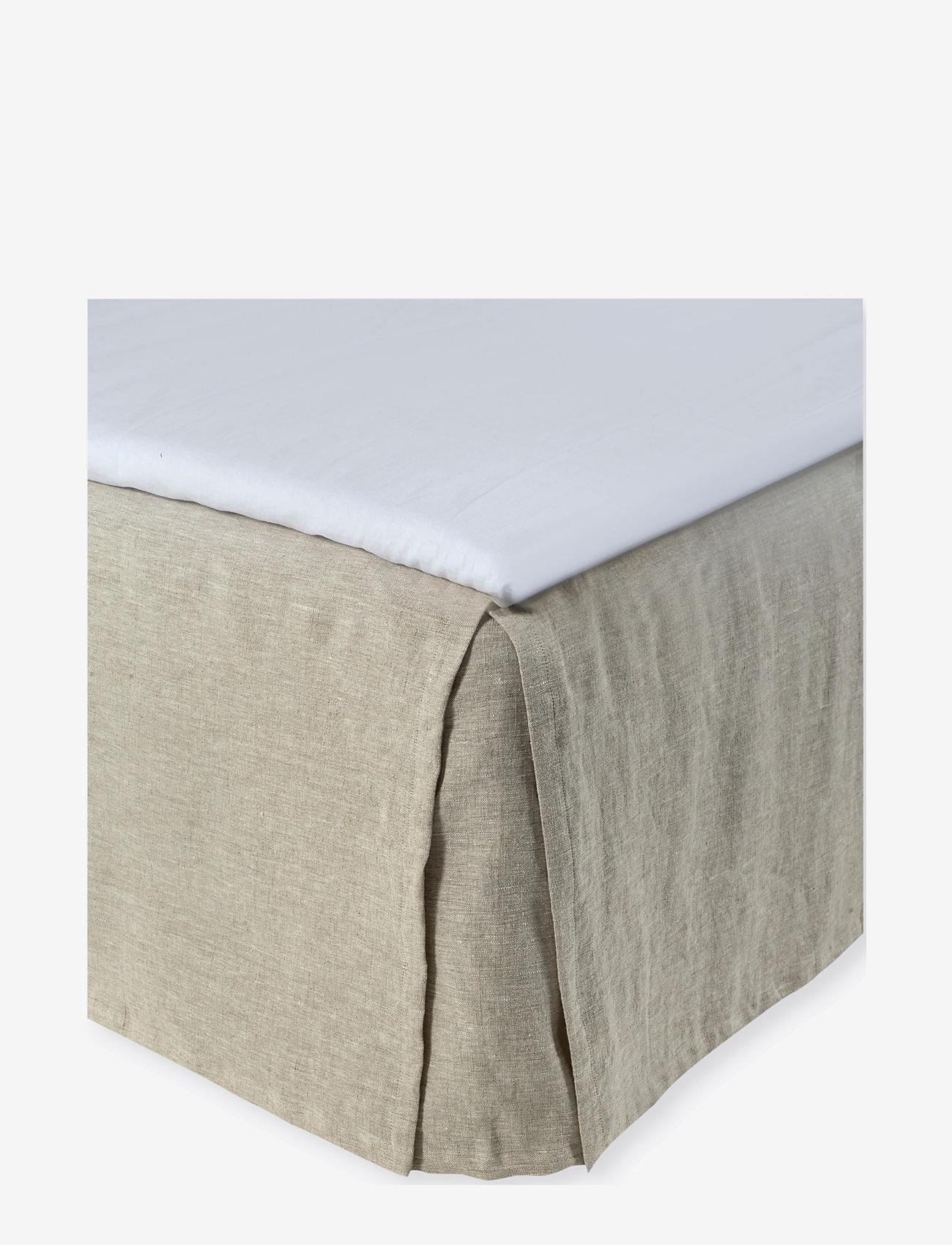 Himla - Miramar Bed Skirt - shop by price - oatmeal - 0