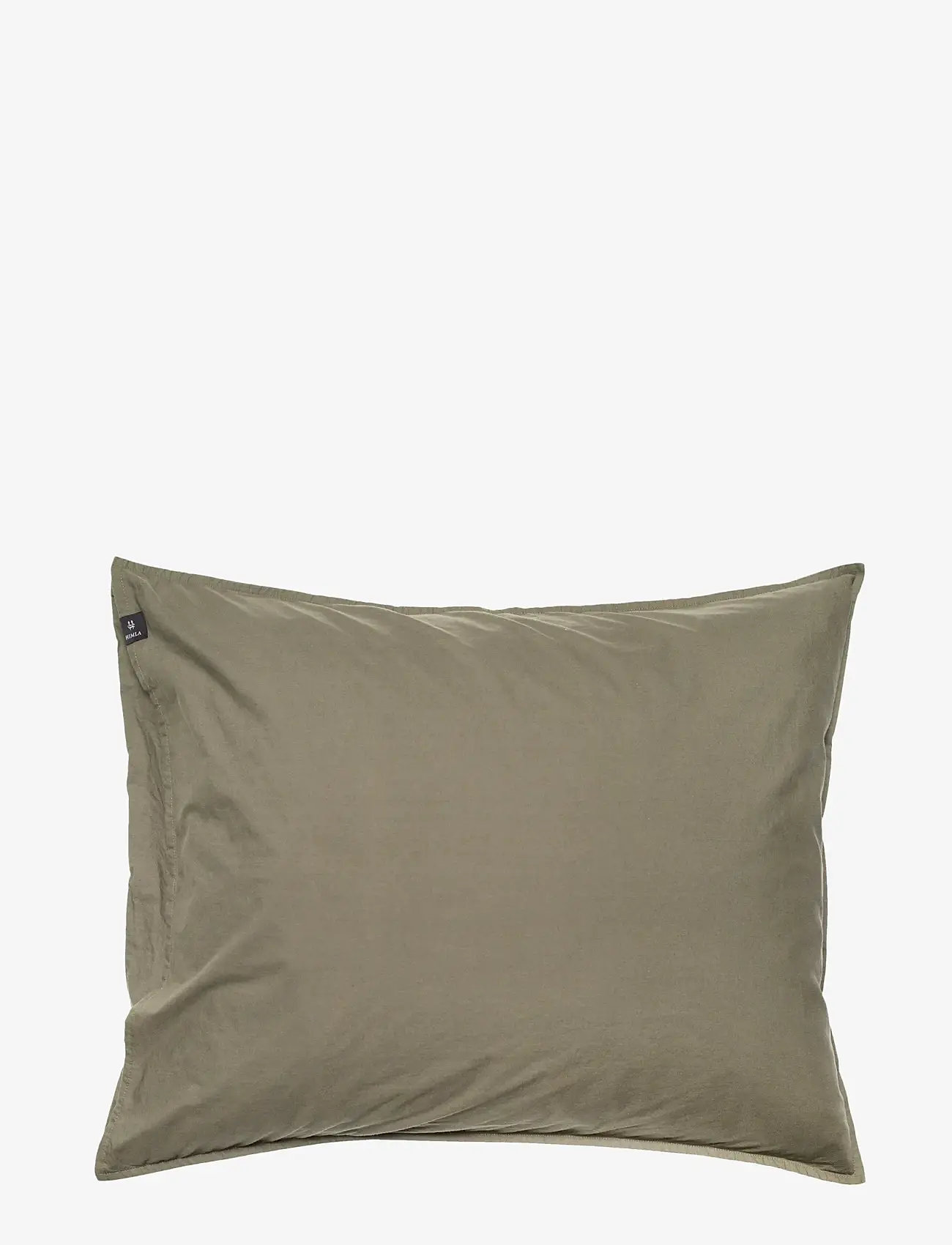 Himla - Hope Plain Pillowcase - lowest prices - khaki - 0