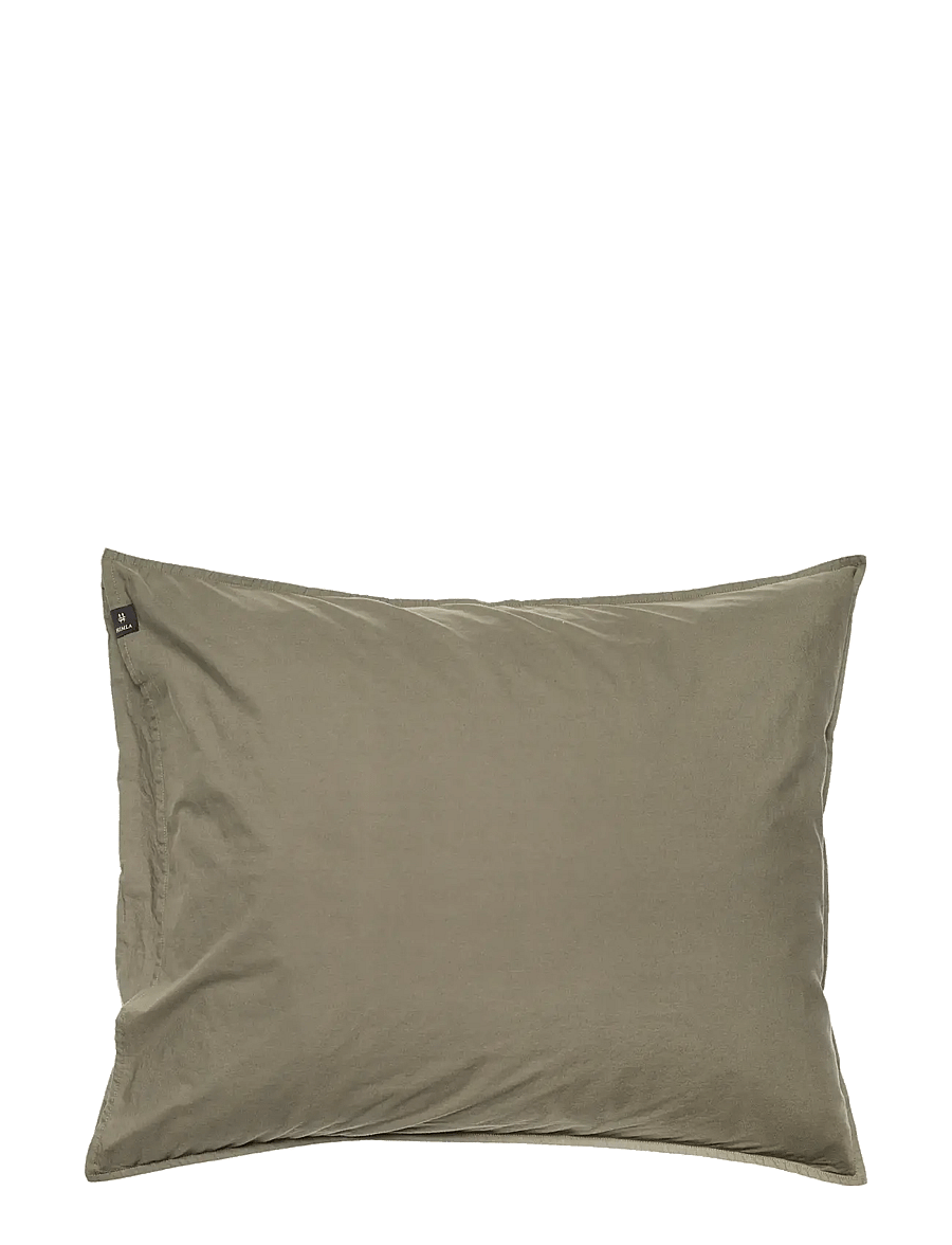 Himla - Hope Plain Pillowcase - die niedrigsten preise - khaki - 0