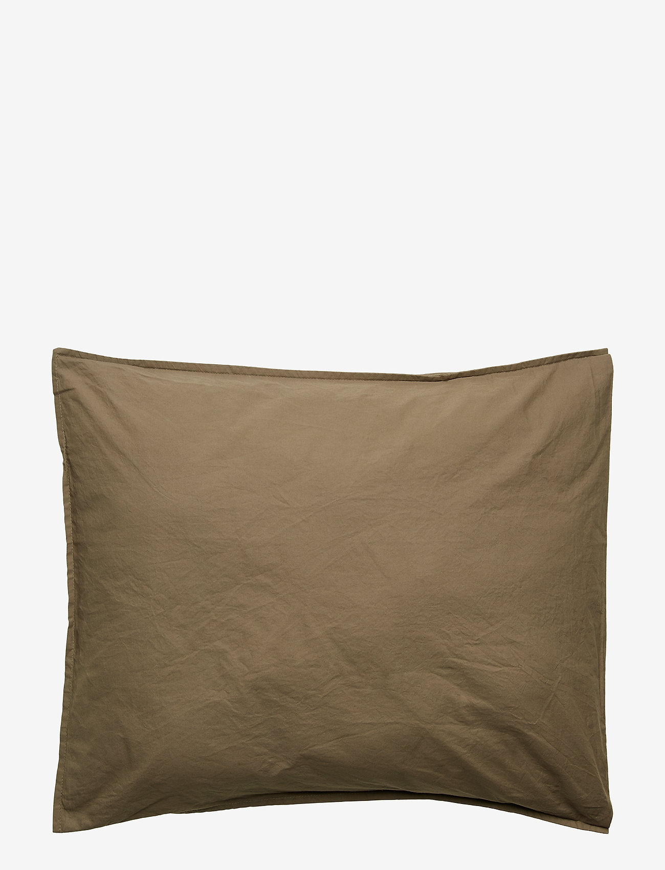 Himla - Hope Plain Pillowcase - lowest prices - khaki - 1
