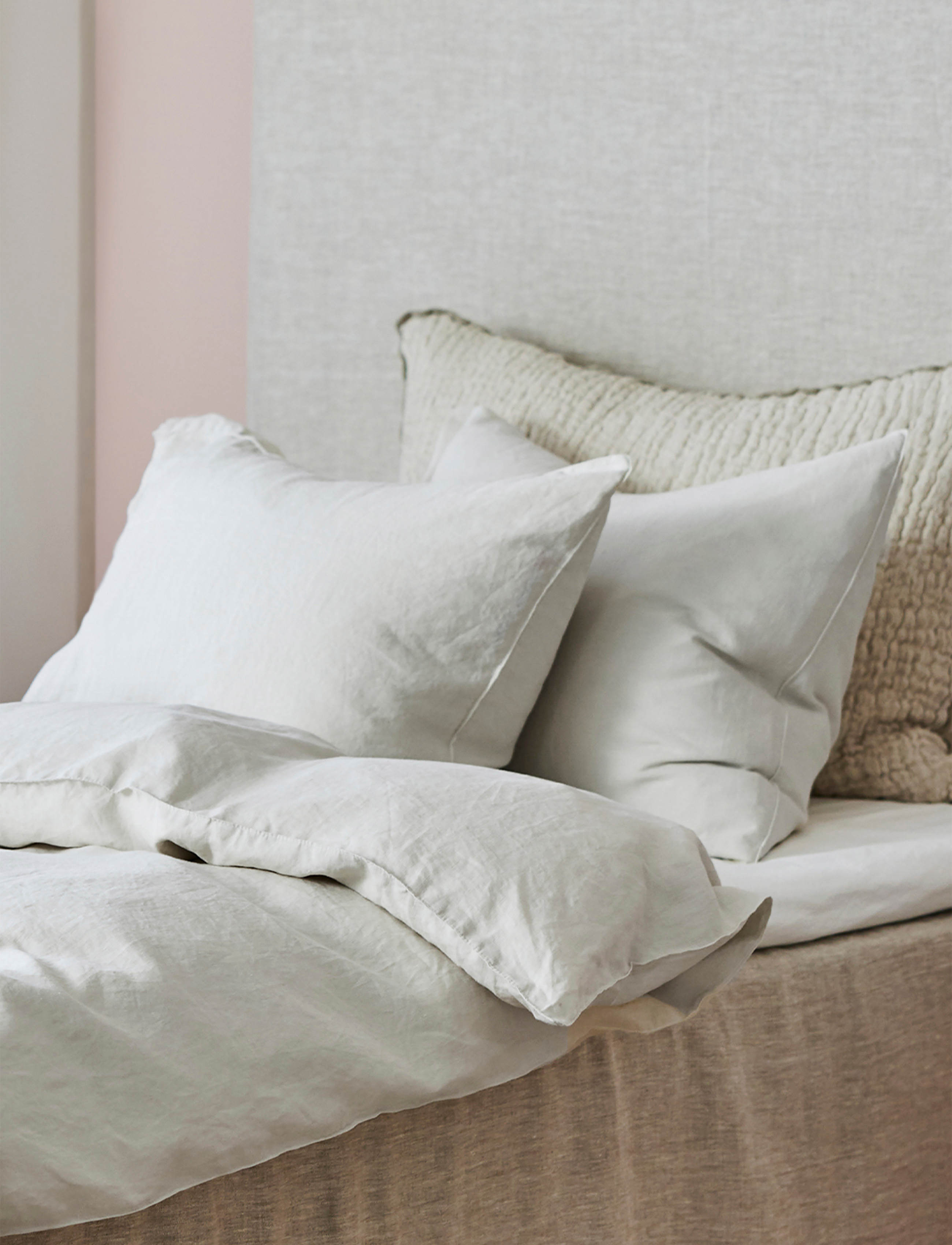 Himla - Sunrise Pillowcase - tyynyliinat - fog - 2