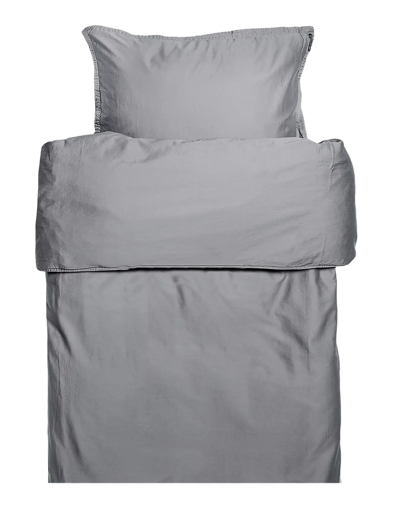 Himla Soul Duvet Cover - Schlafzimmertextilien - LEAD / grey