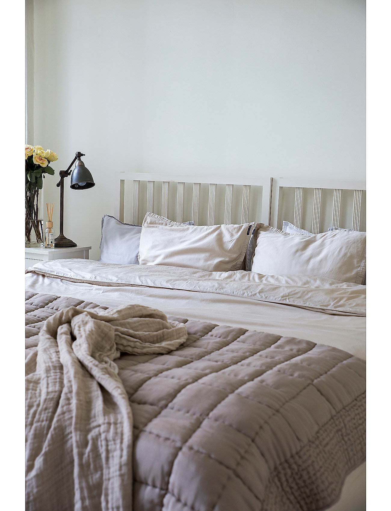 Himla Soul Underblanket, 160X270 cm, Bedtextiles, Weiß - Sheets, Homeware