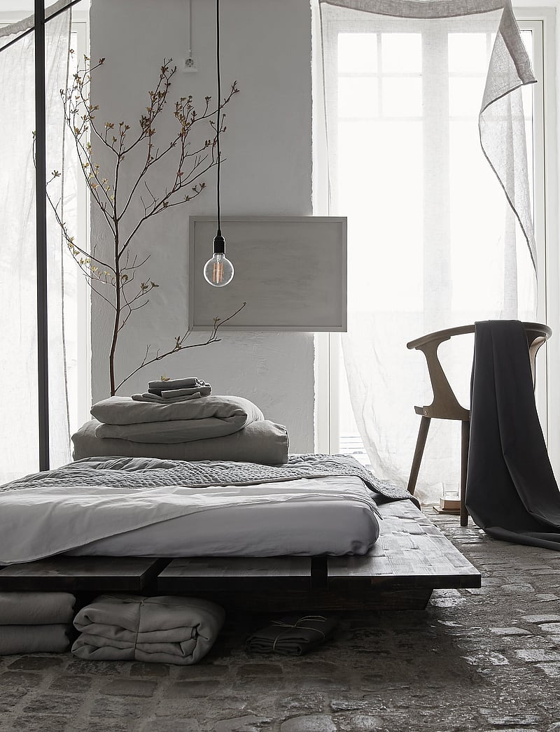 Himla - Sunshine Duvet Cover - bettbezüge - ash - 2