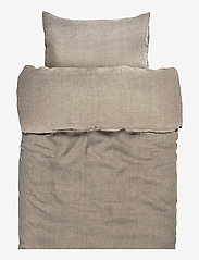 Sunshine Duvet Cover with button - NATURAL