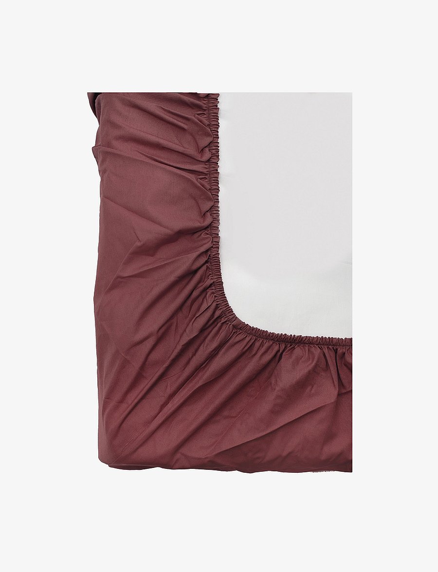 Himla - Dreamtime Fitted sheet - fitted bed sheets - ruby - 2