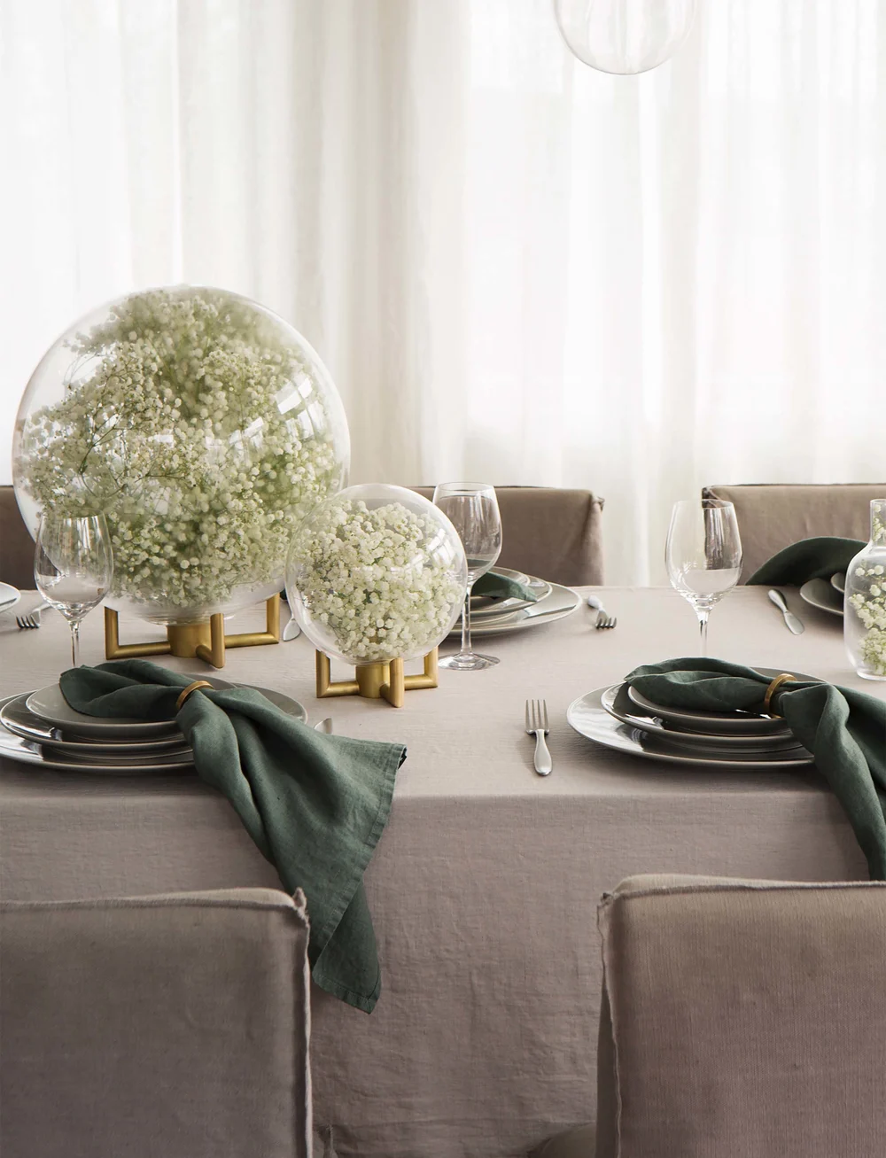 Himla - Sunshine Tablecloth - over 1000 kr - ash - 3